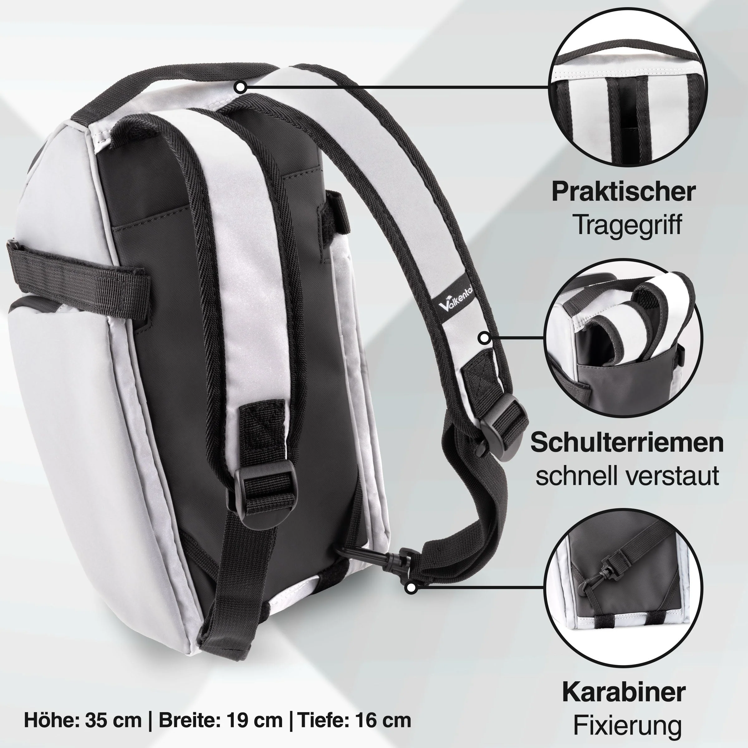 Trunk Bag - Aufliegende Gepäckträgertasche mit Rucksackfunktion | Bundle - Image 11