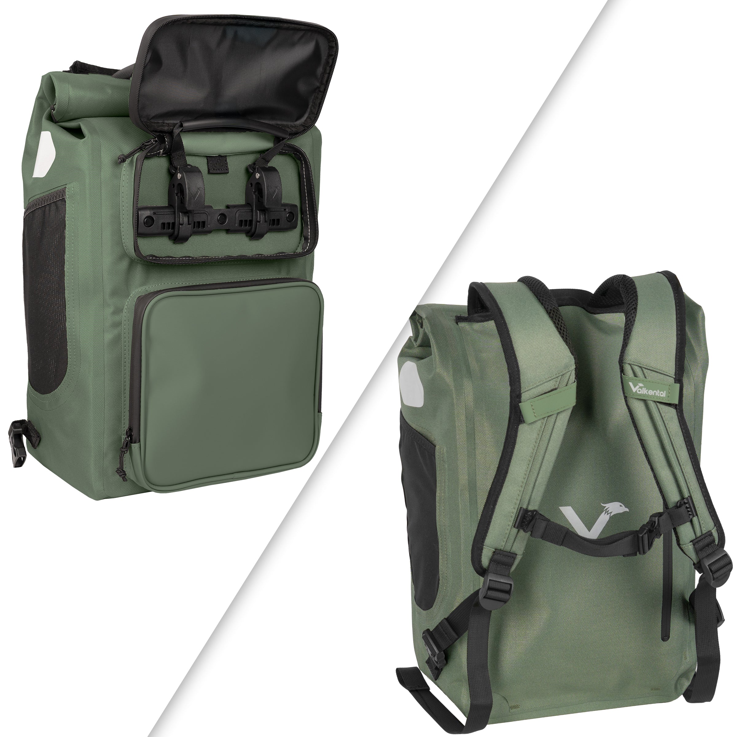 UrbanX 2.0 - 2in1 Fahrradtasche & Rucksack für die Stadt - Image 14
