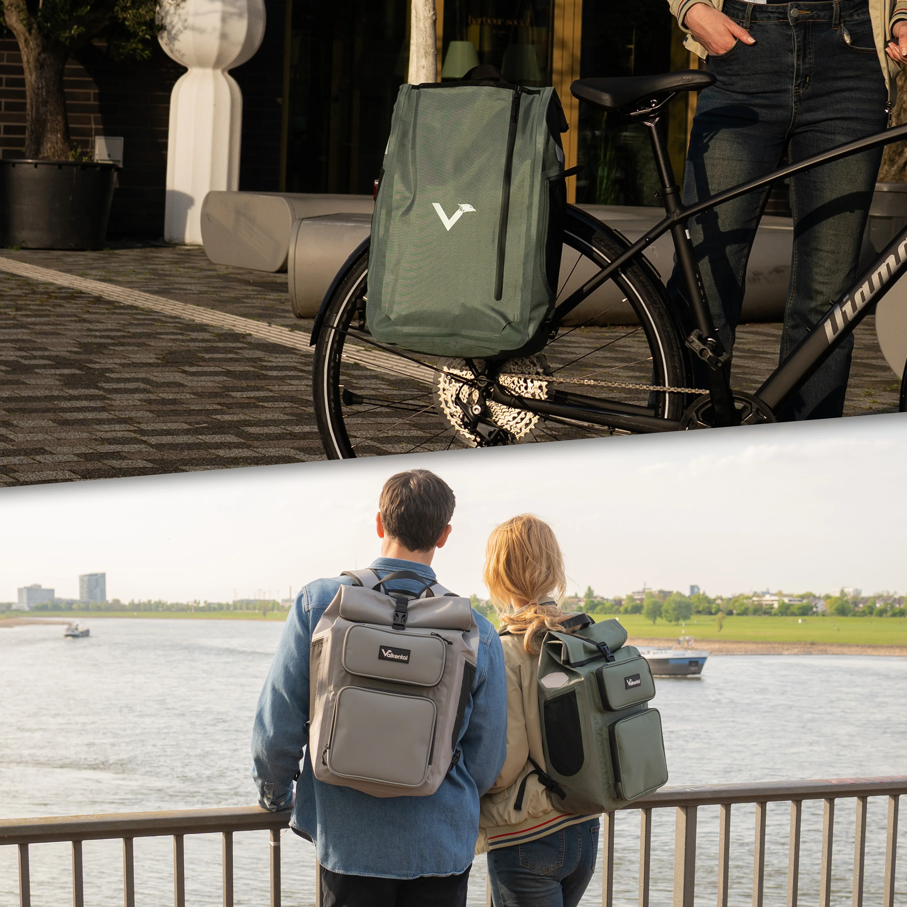 UrbanX 2.0 - 2in1 Fahrradtasche & Rucksack für die Stadt - Image 23