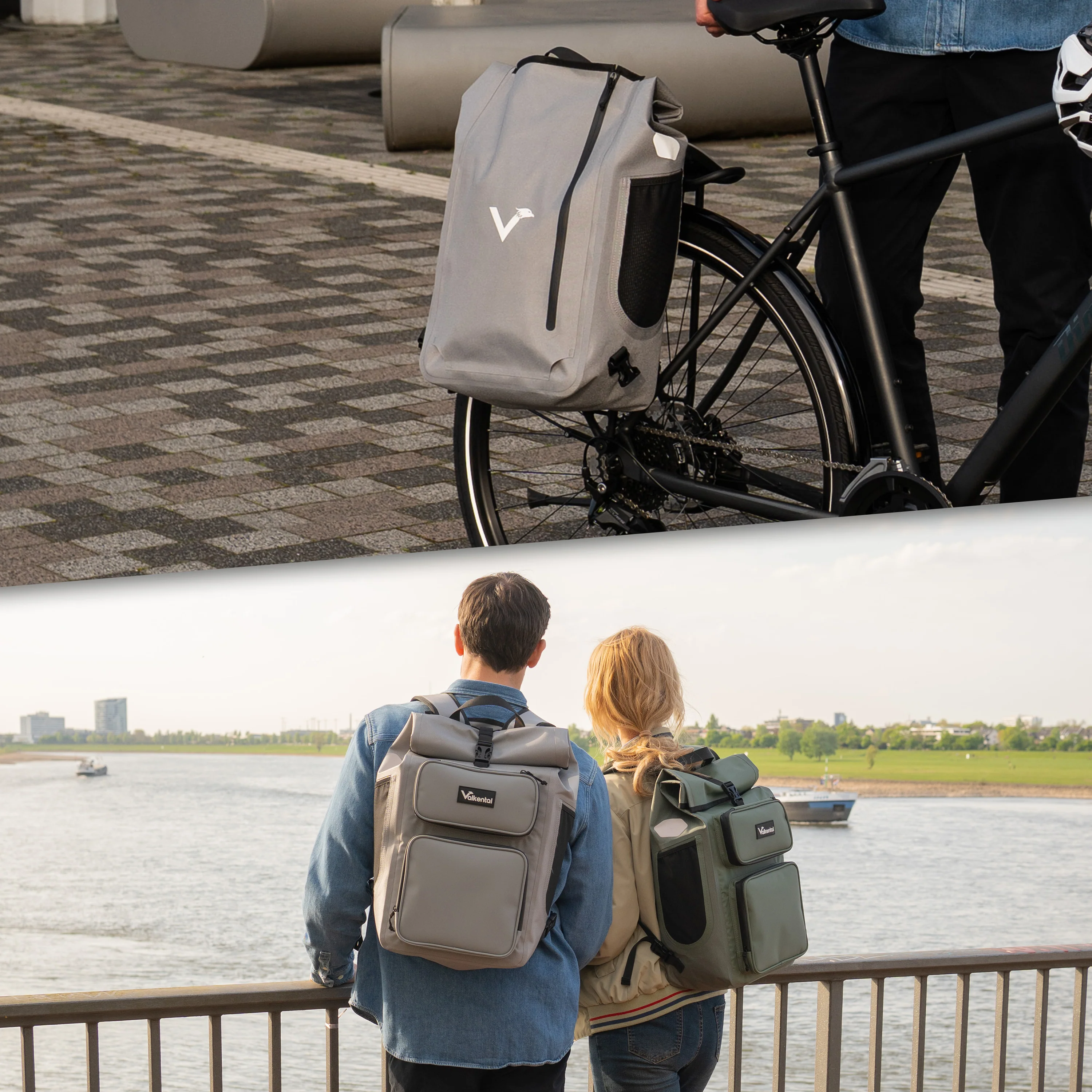 UrbanX 2.0 - 2in1 Fahrradtasche & Rucksack für die Stadt - Image 3