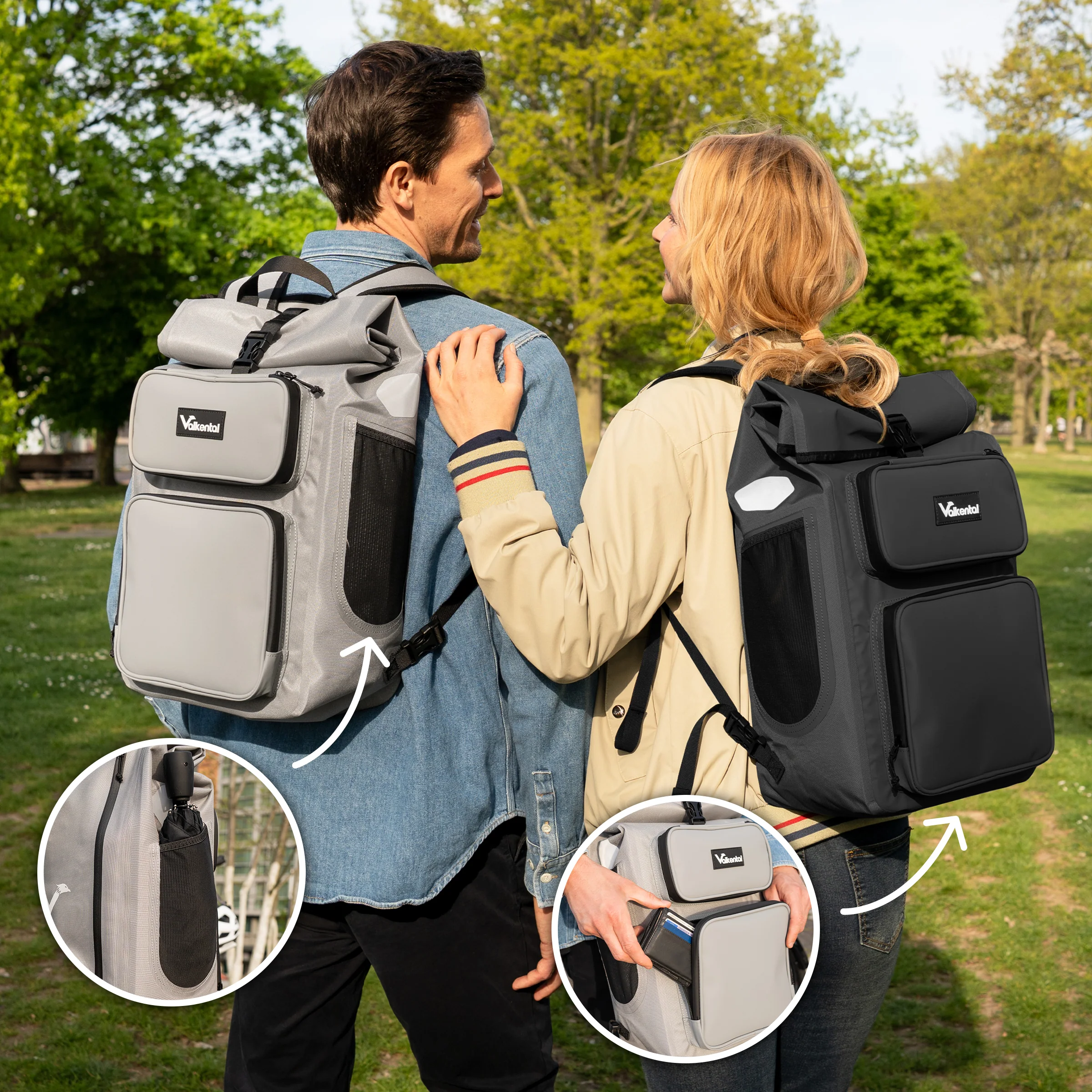 UrbanX 2.0 - 2in1 Fahrradtasche & Rucksack für die Stadt - Image 40