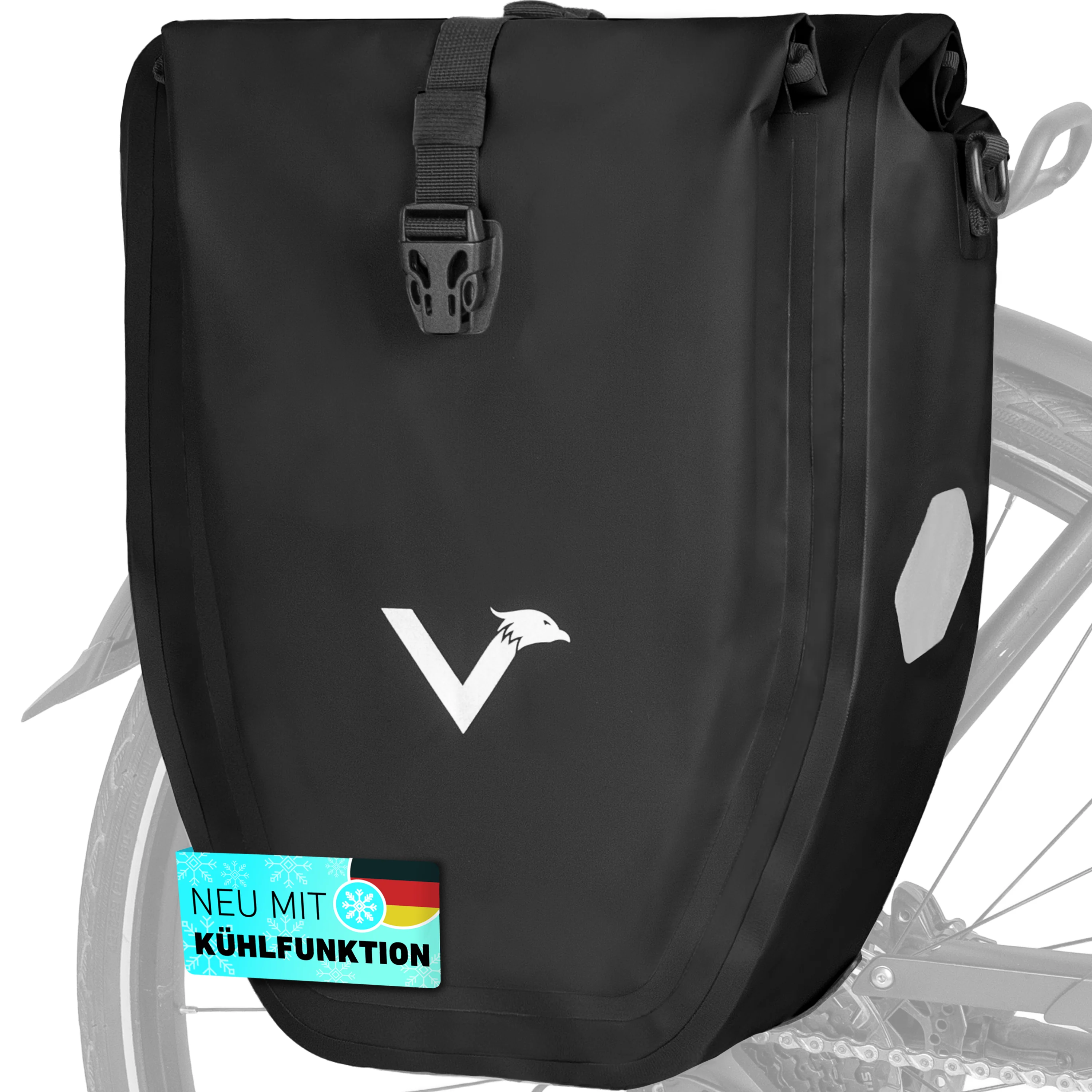 Bike Bag - große & wasserdichte Gepäckträgertasche - Image 103
