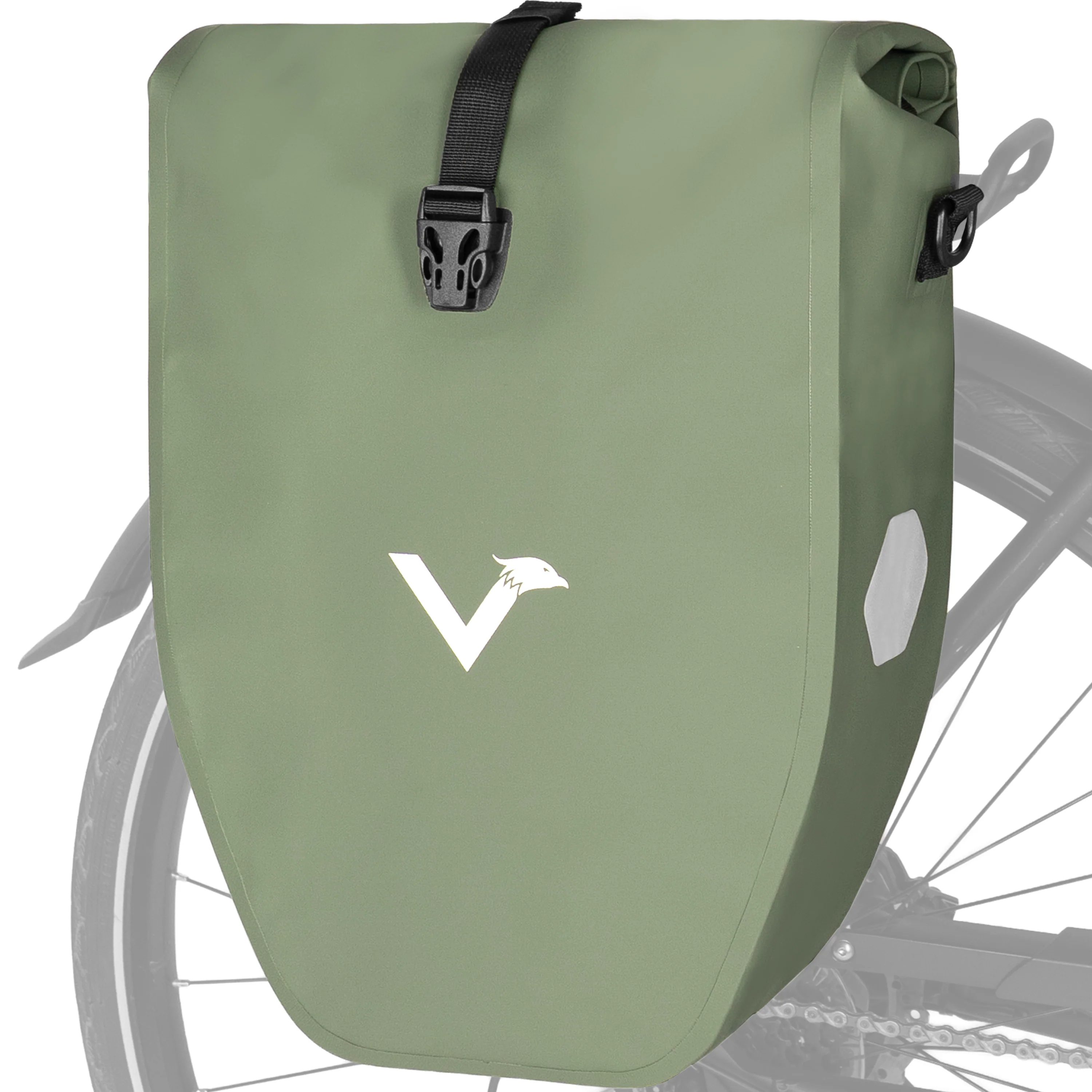Bike Bag - große & wasserdichte Gepäckträgertasche - Image 21