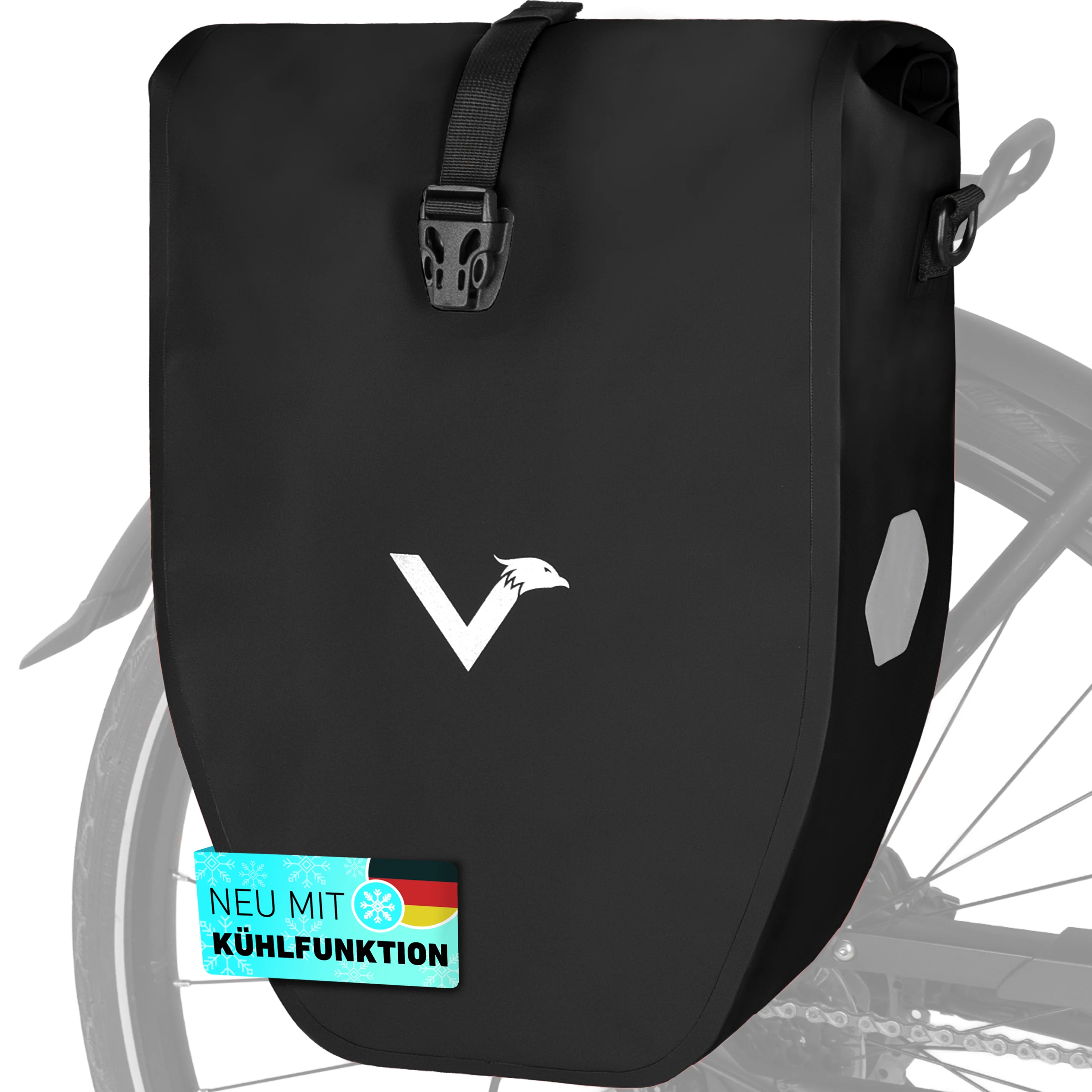 Bike Bag - große & wasserdichte Gepäckträgertasche - Image 26