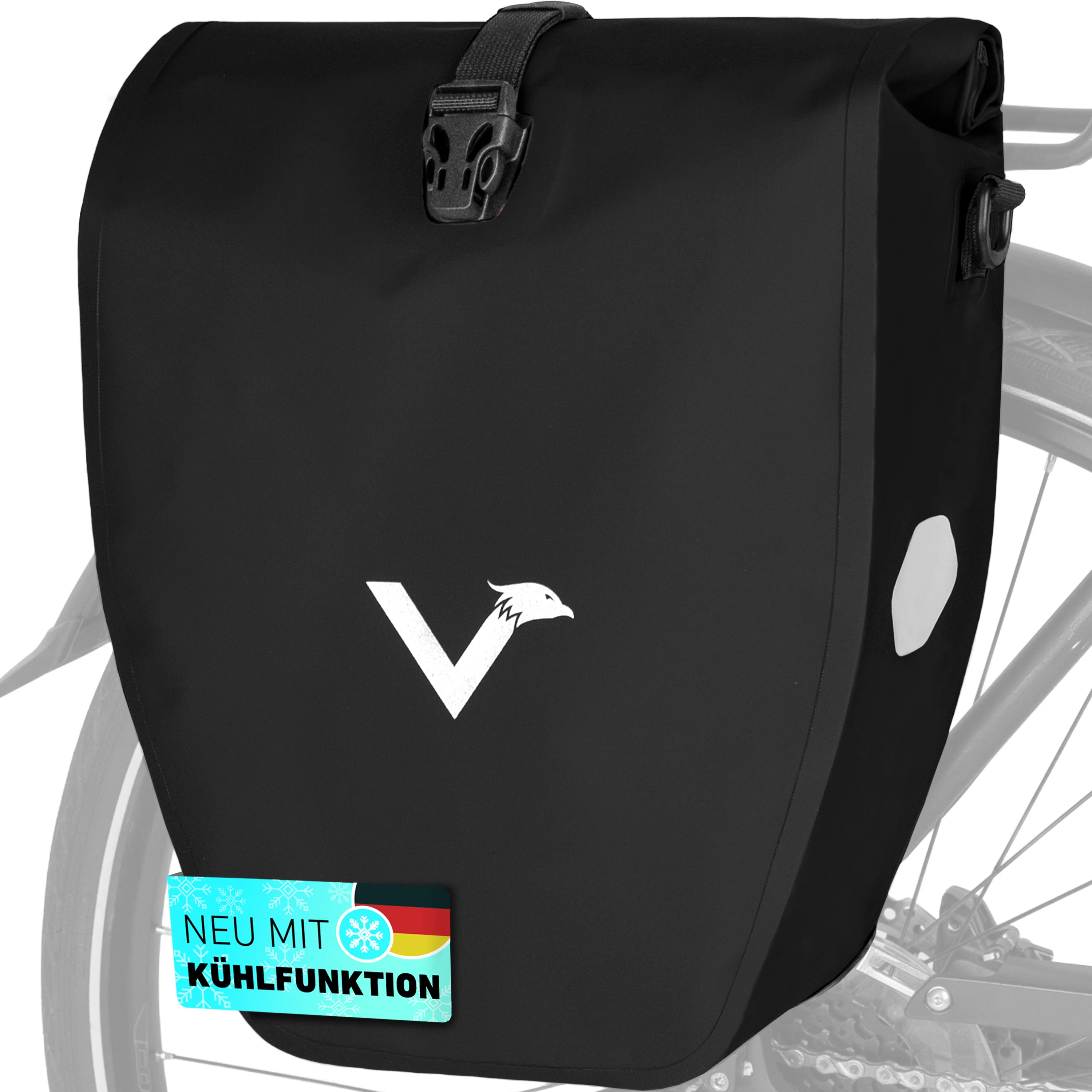 Bike Bag - große & wasserdichte Gepäckträgertasche - Image 67
