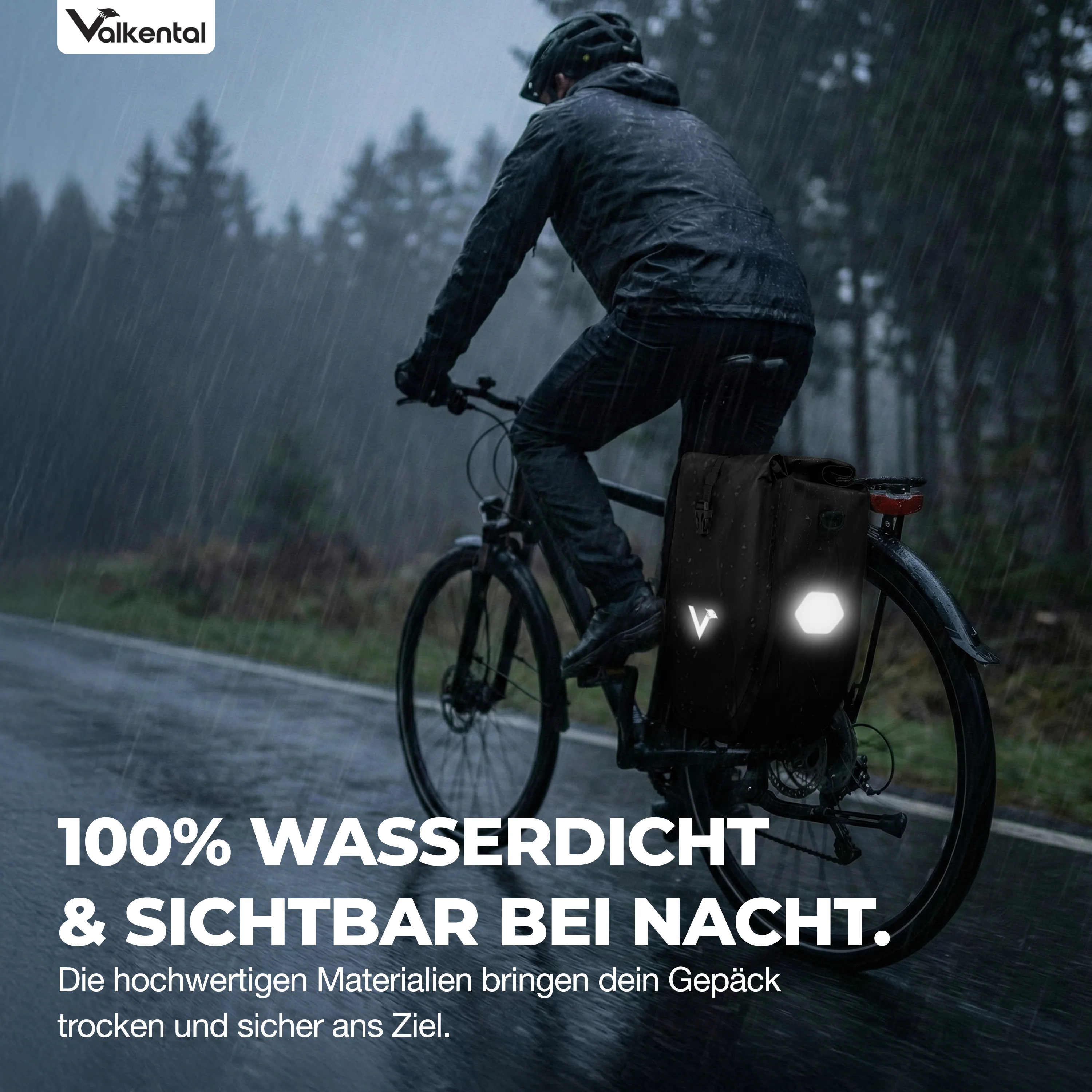 Bike Bag - große & wasserdichte Gepäckträgertasche - Image 77