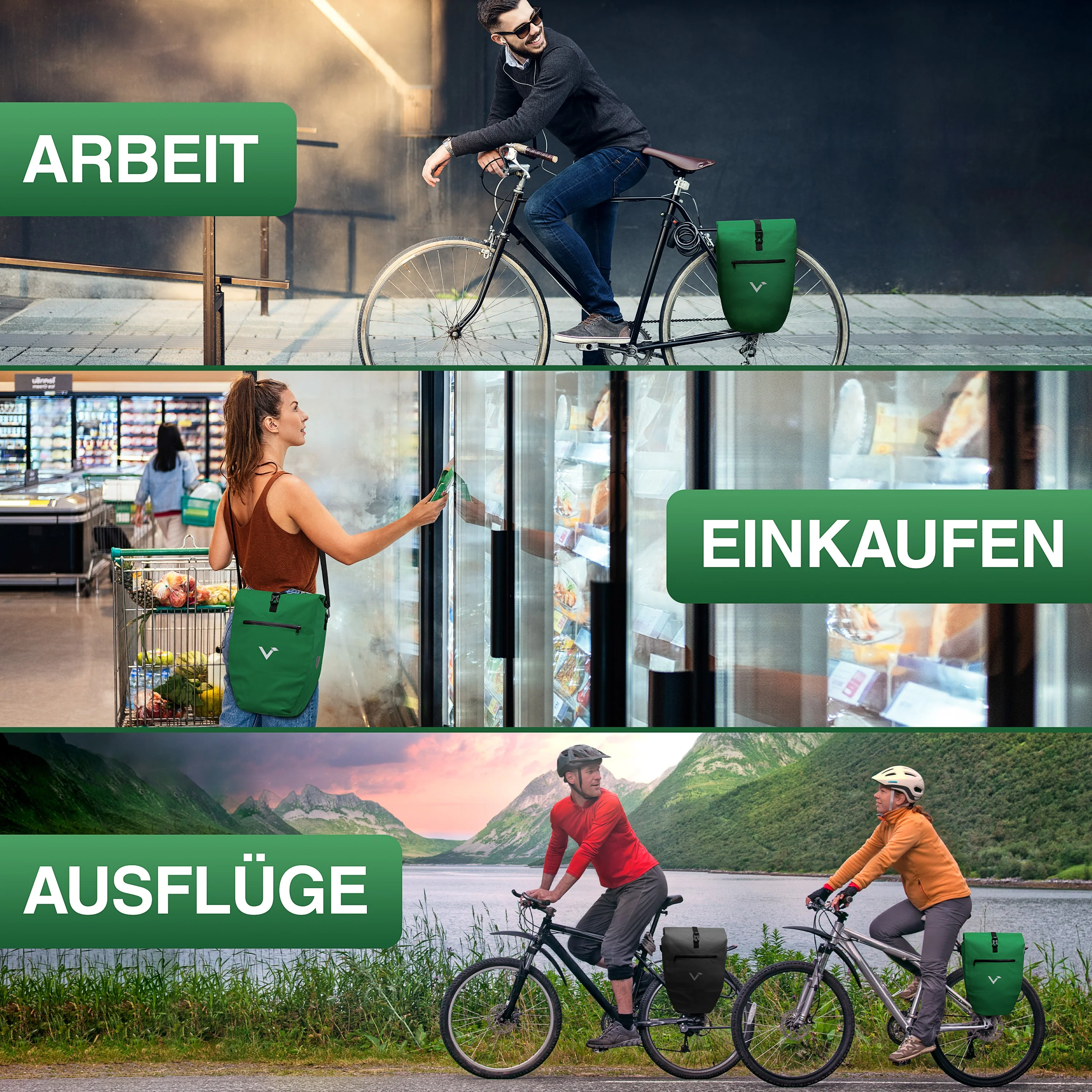 ValkBasic - große & wasserdichte Gepäckträgertasche | Bundle - Image 21