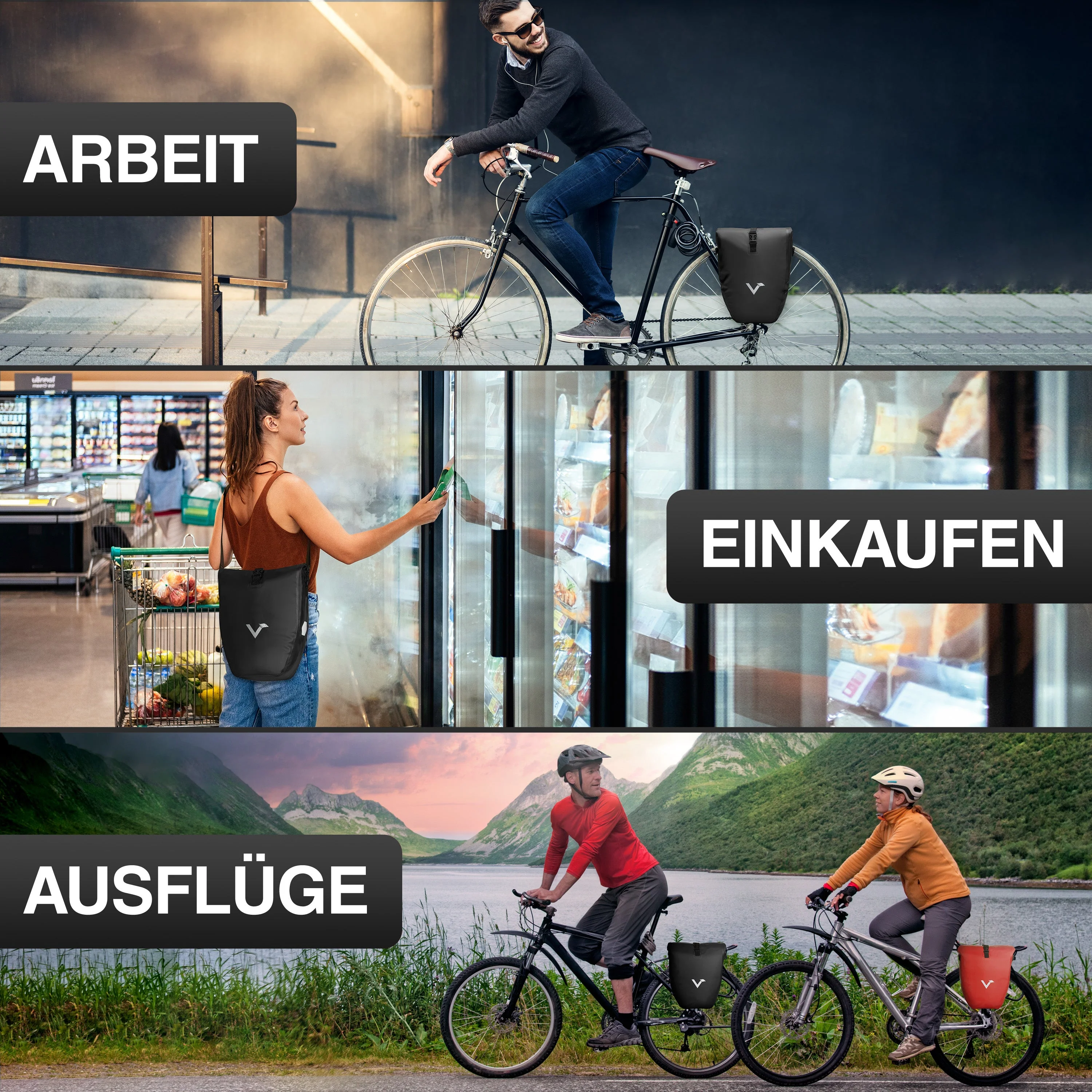 ValkBasic - große & wasserdichte Gepäckträgertasche | Bundle - Image 27