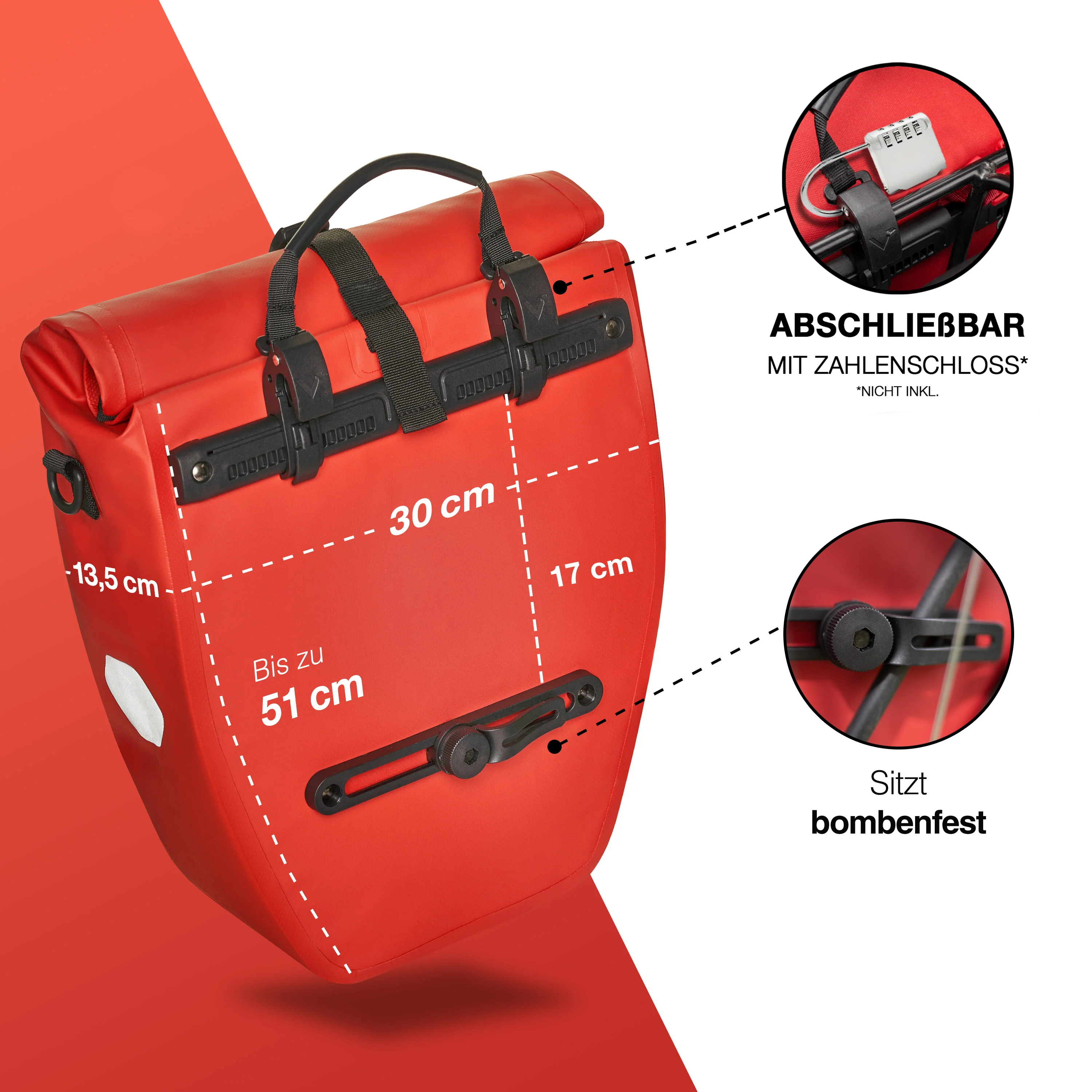 ValkBasic - große & wasserdichte Gepäckträgertasche | Bundle - Image 32