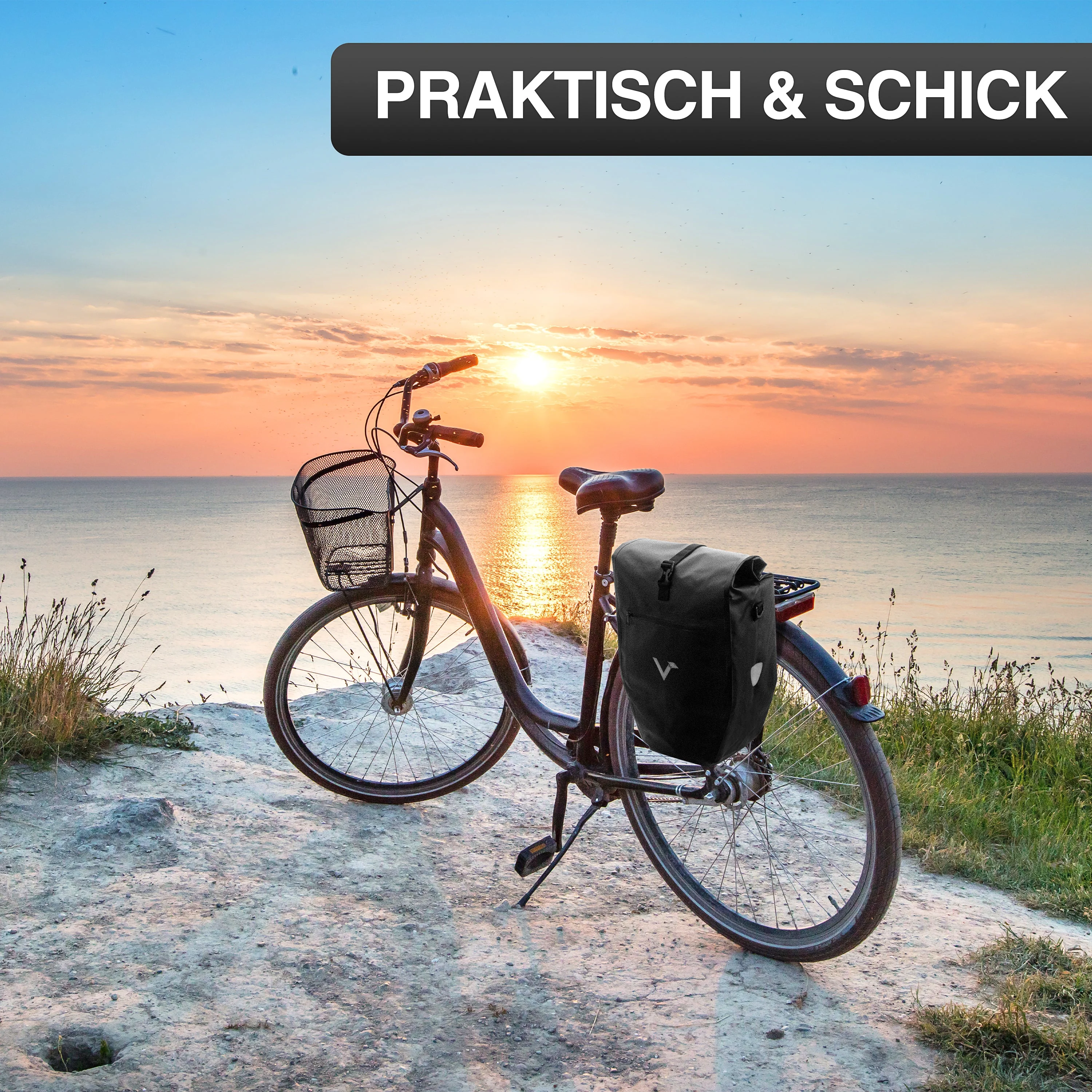 ValkBasic - große & wasserdichte Gepäckträgertasche | Bundle - Image 6