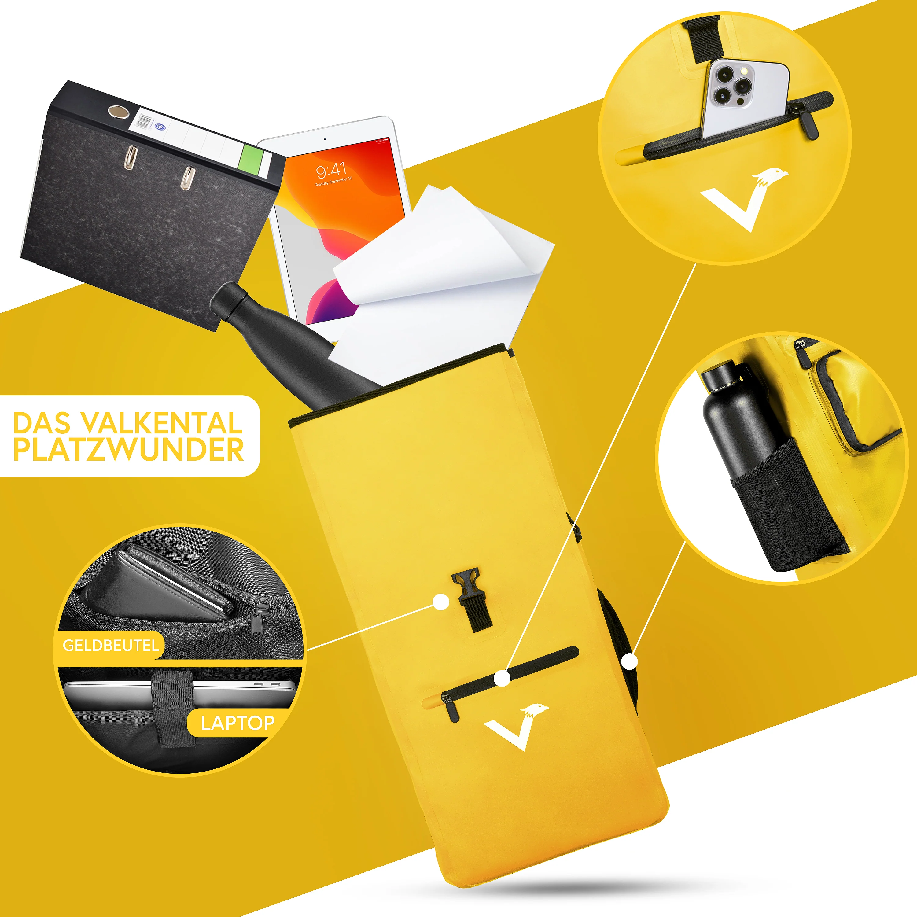 ValkOne 3in1 Fahrradtasche - perfekt für deinen Alltag! - Image 17