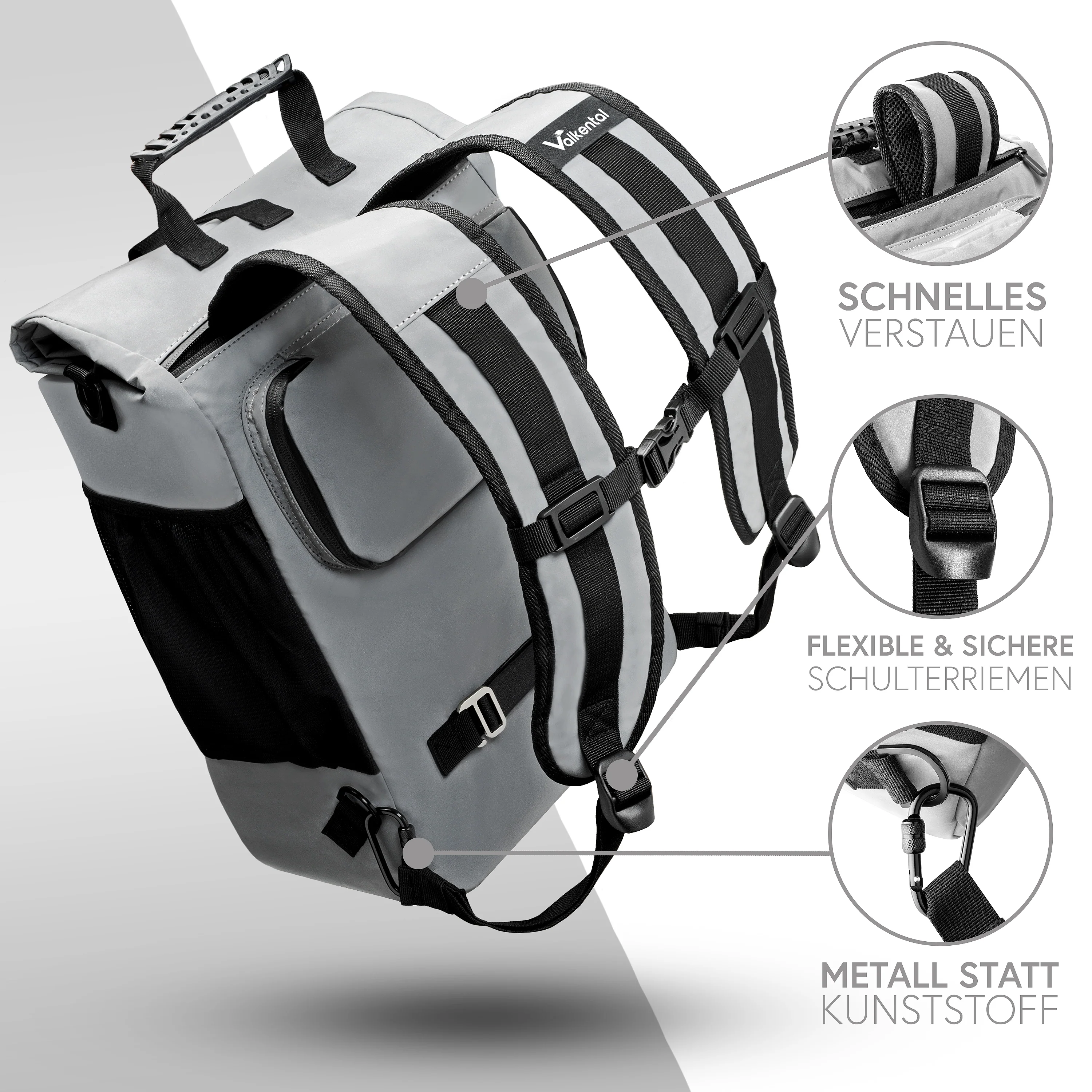 ValkOne 3in1 Fahrradtasche - perfekt für deinen Alltag! - Image 22