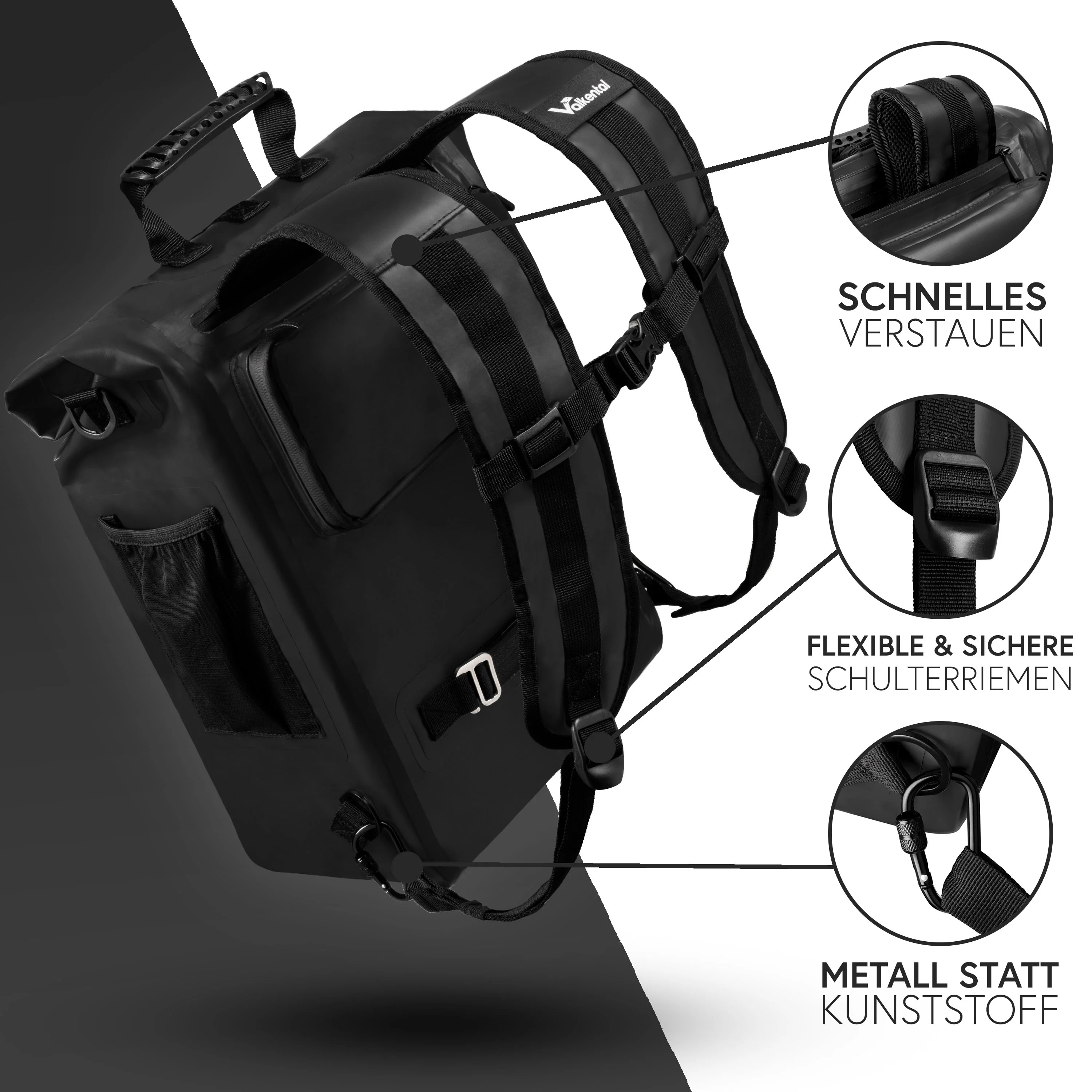 ValkOne 3in1 Fahrradtasche - perfekt für deinen Alltag! - Image 3