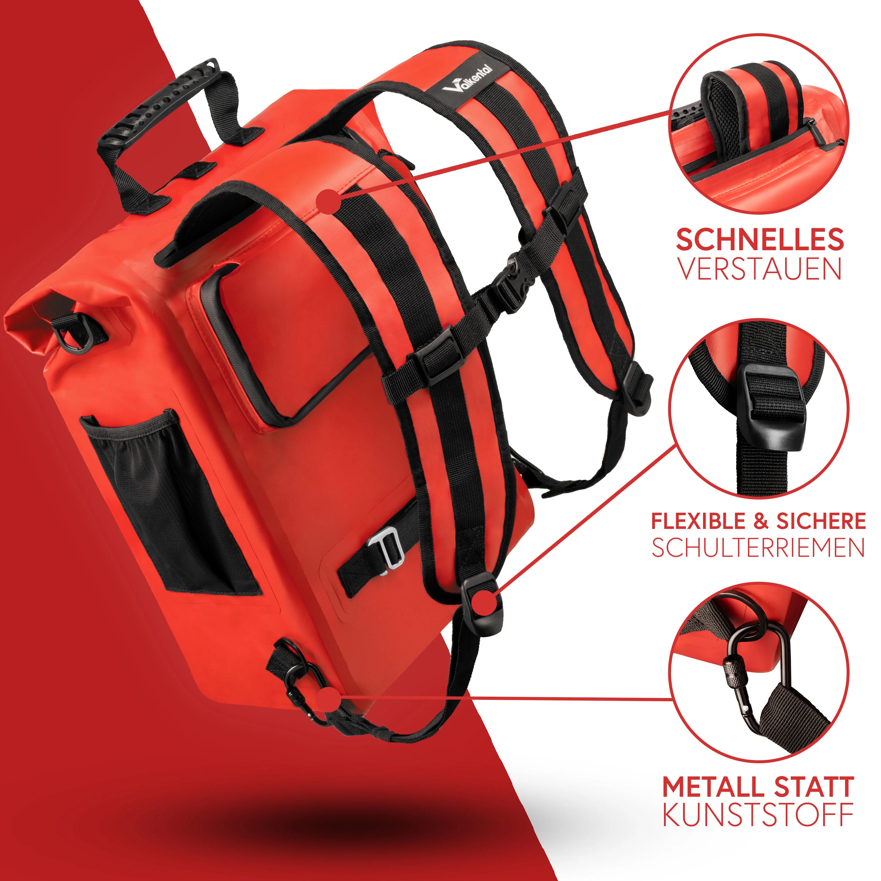 ValkOne 3in1 Fahrradtasche - perfekt für deinen Alltag! - Image 31