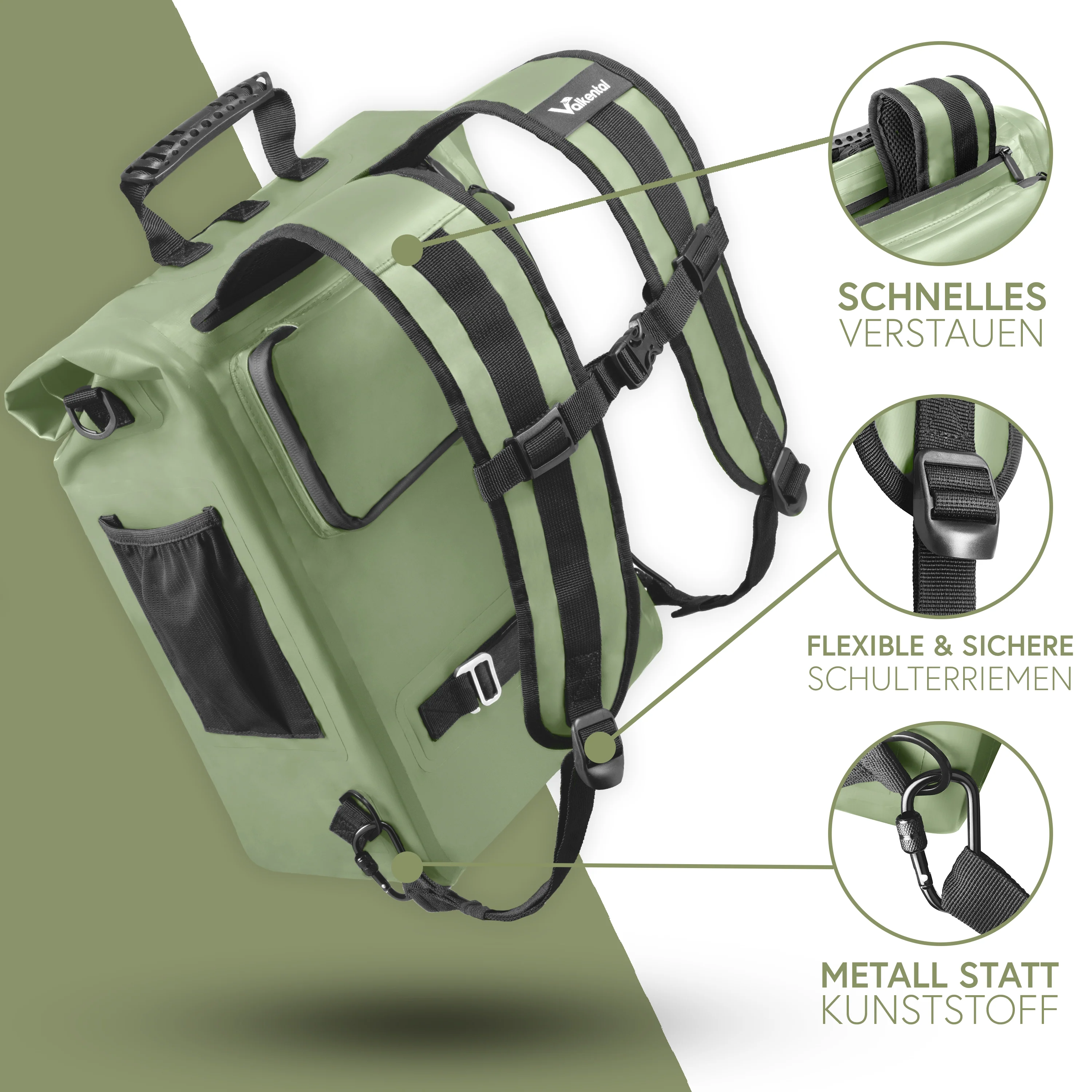 ValkOne 3in1 Fahrradtasche - perfekt für deinen Alltag! - Image 46