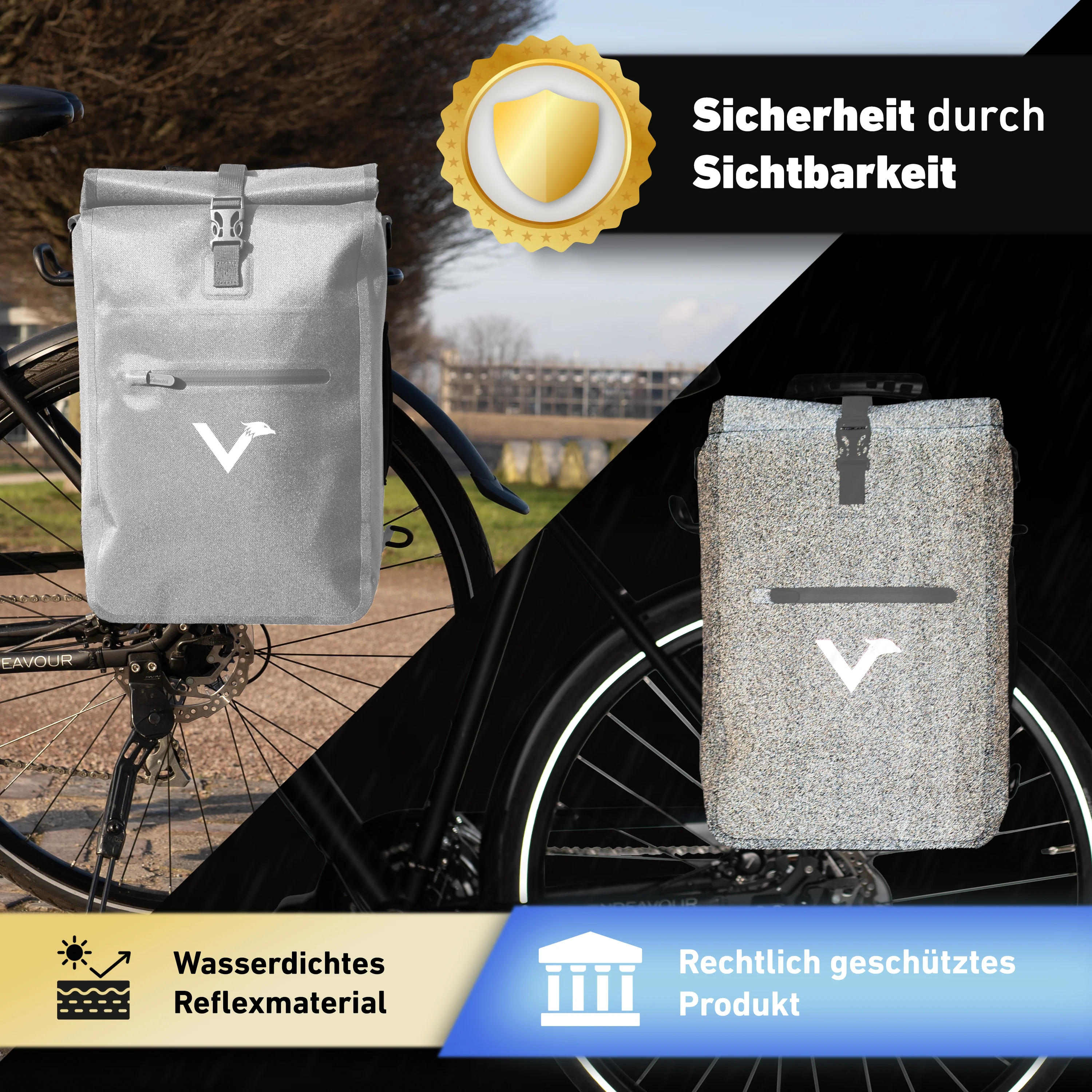 ValkOne 3in1 Fahrradtasche - perfekt für deinen Alltag! - Image 59