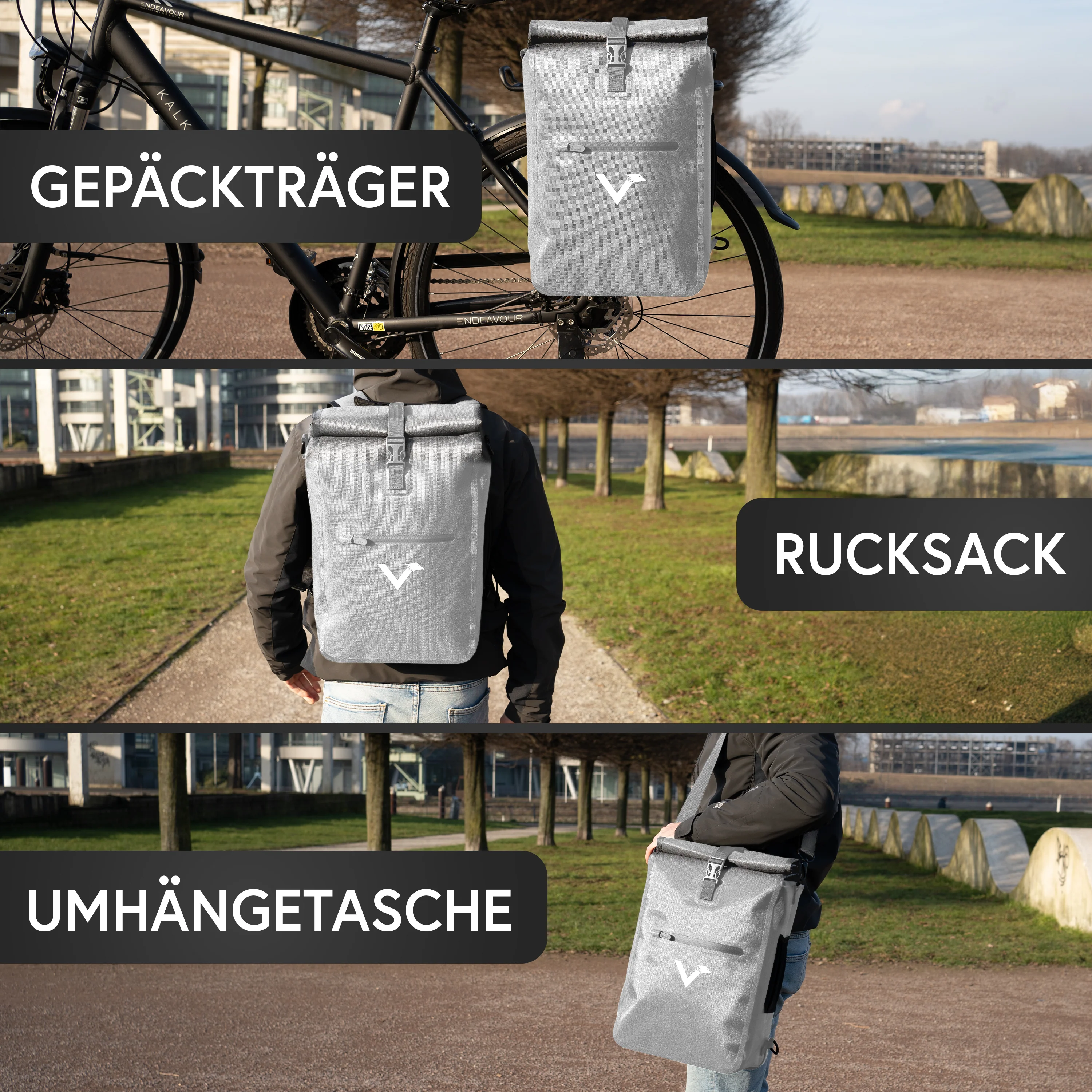 ValkOne 3in1 Fahrradtasche - perfekt für deinen Alltag! - Image 60