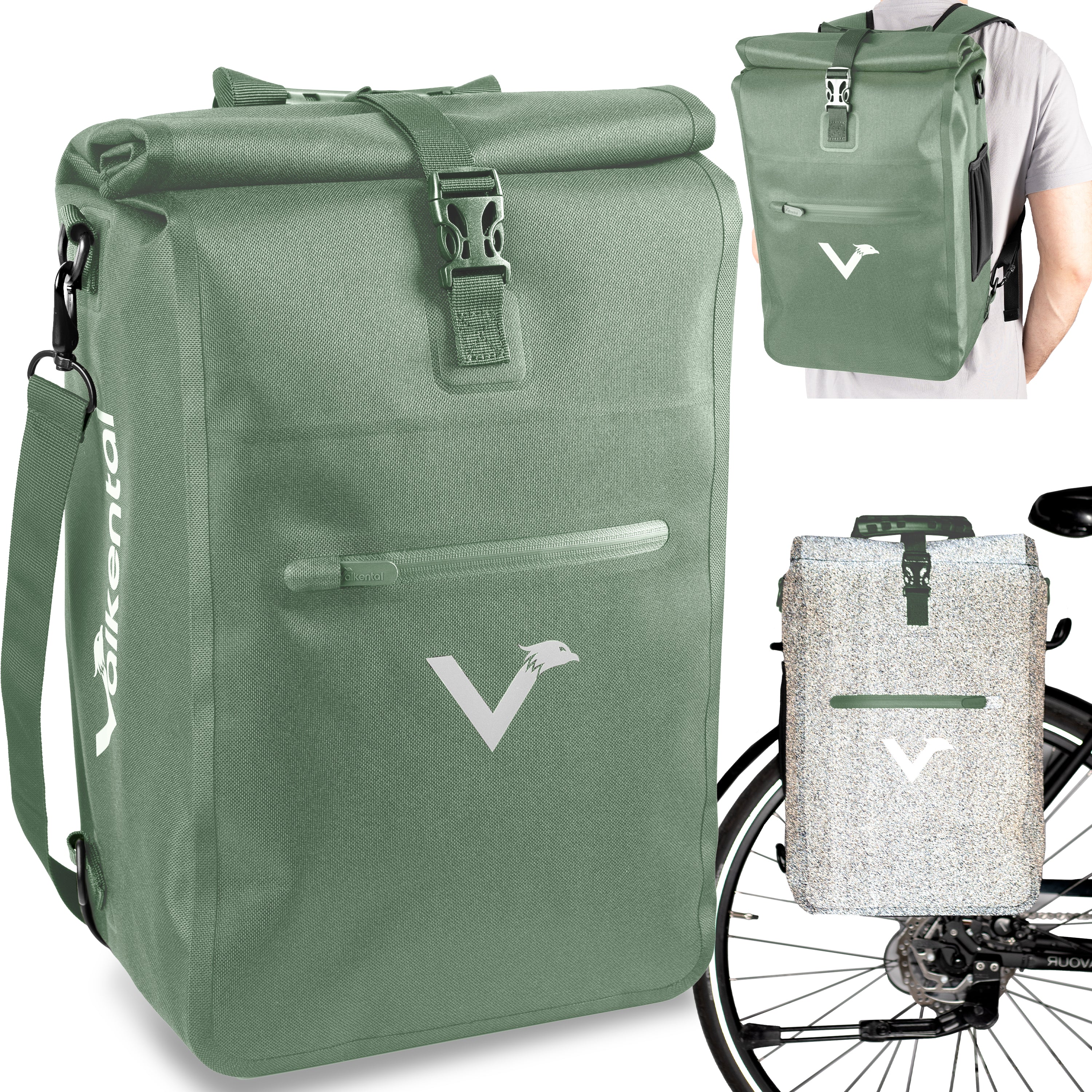 ValkOne 3in1 Fahrradtasche - perfekt für deinen Alltag! - Image 65