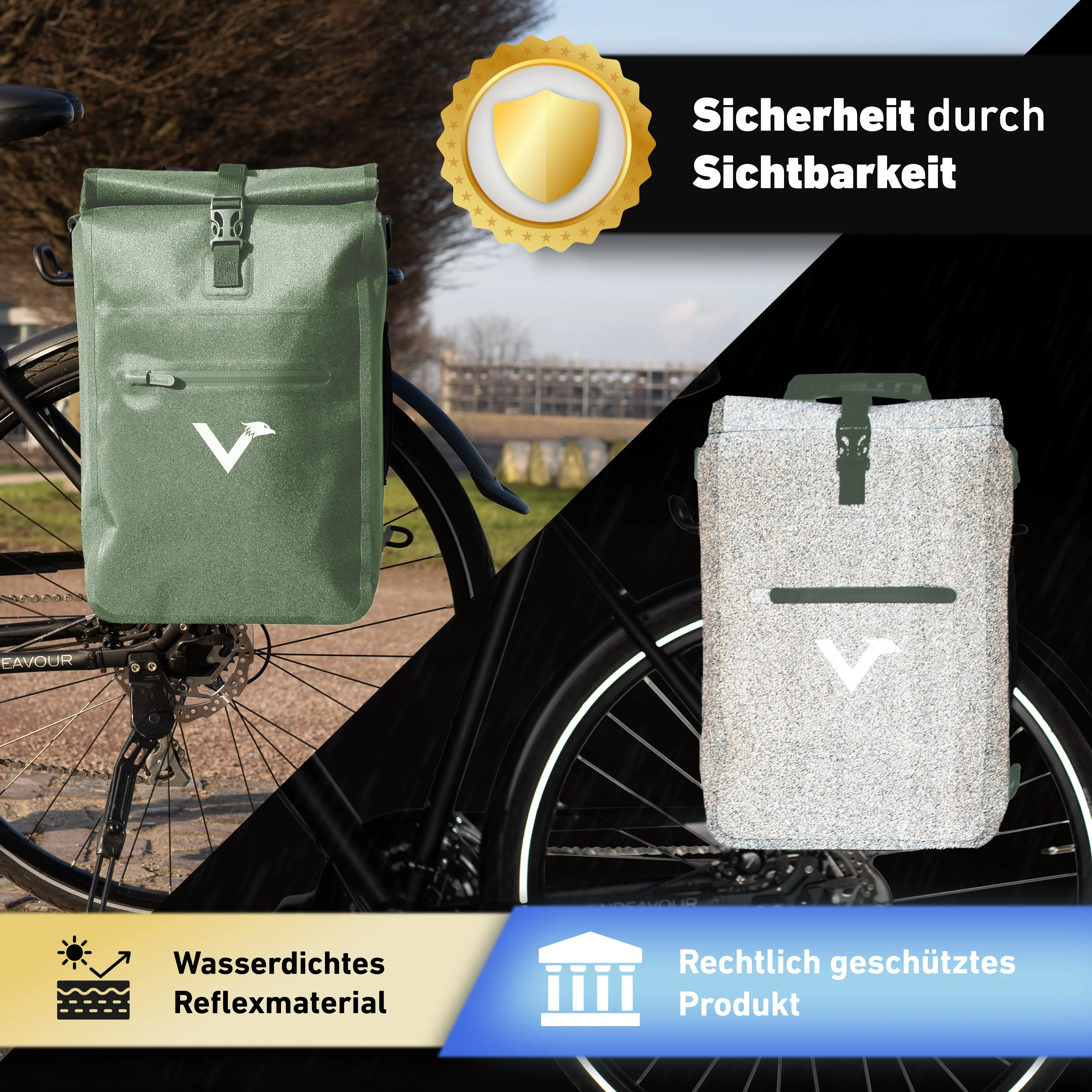 ValkOne 3in1 Fahrradtasche - perfekt für deinen Alltag! - Image 66