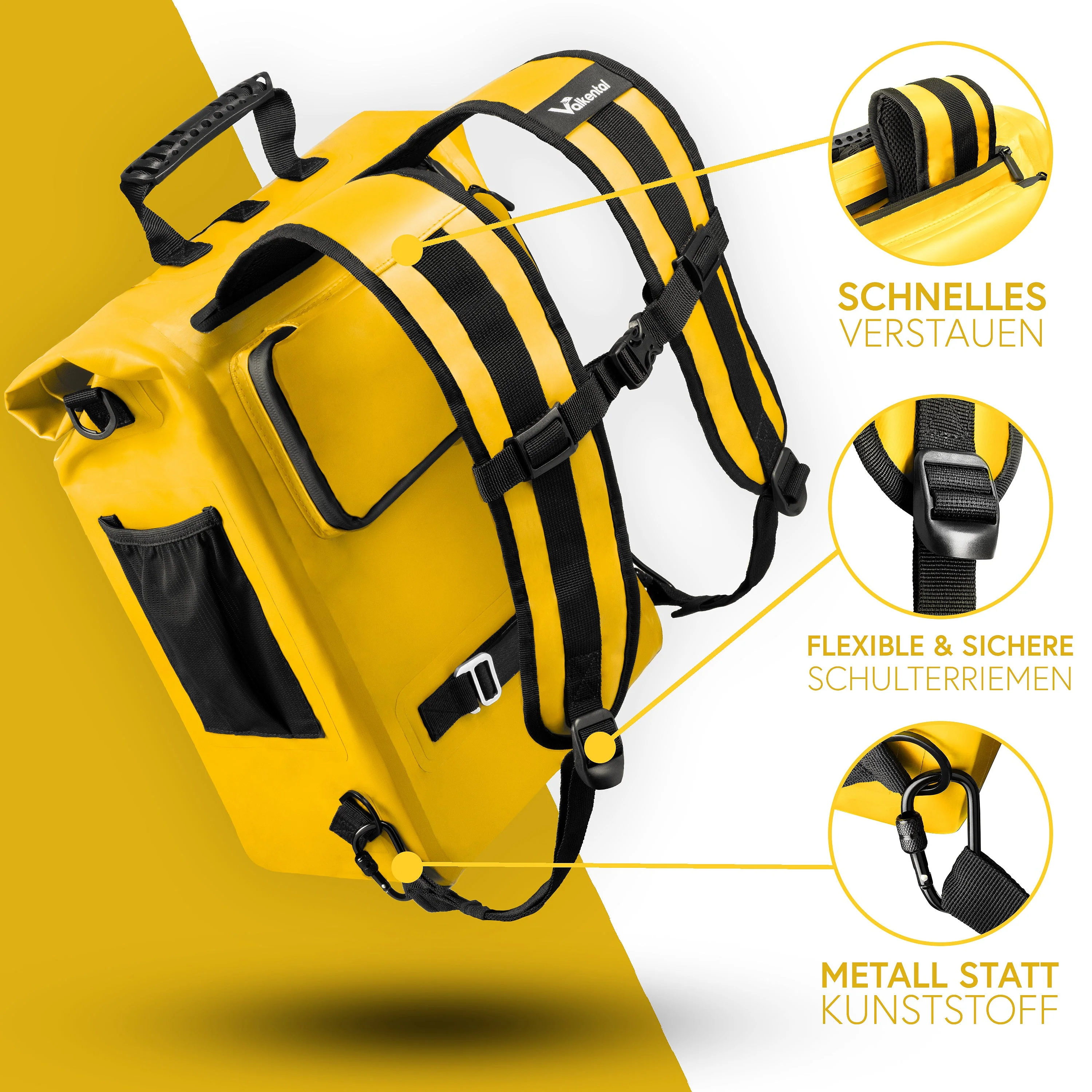 ValkOne 3in1 Fahrradtasche - perfekt für deinen Alltag! | Bundle - Image 15