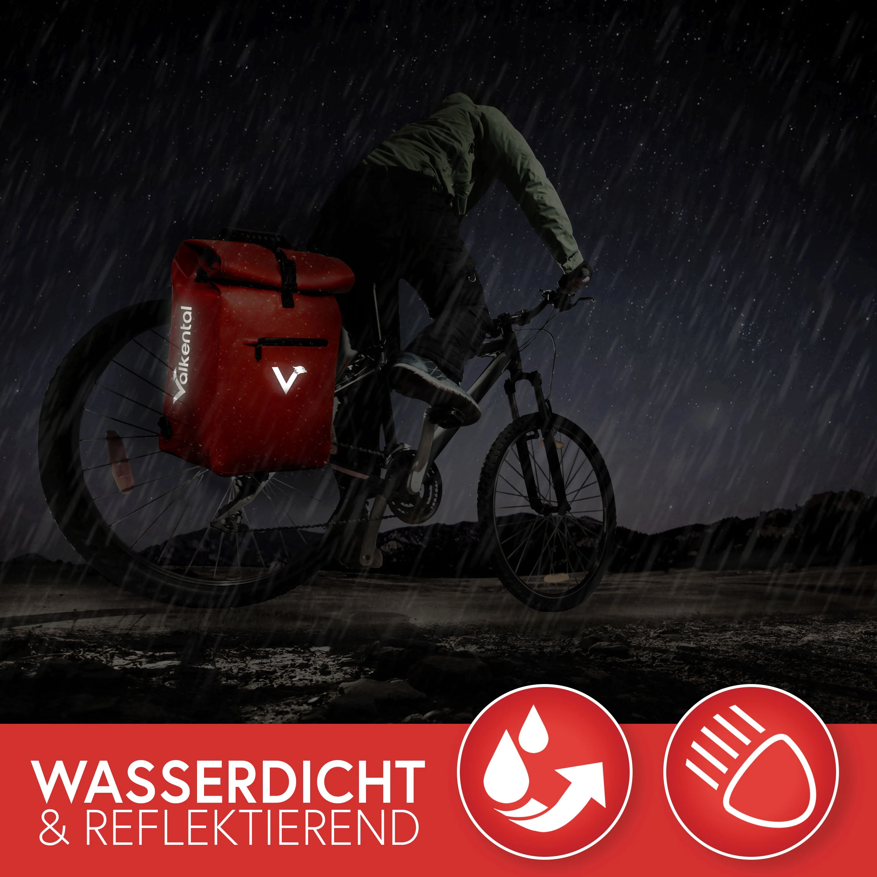 ValkOne 3in1 Fahrradtasche - perfekt für deinen Alltag! | Bundle - Image 36