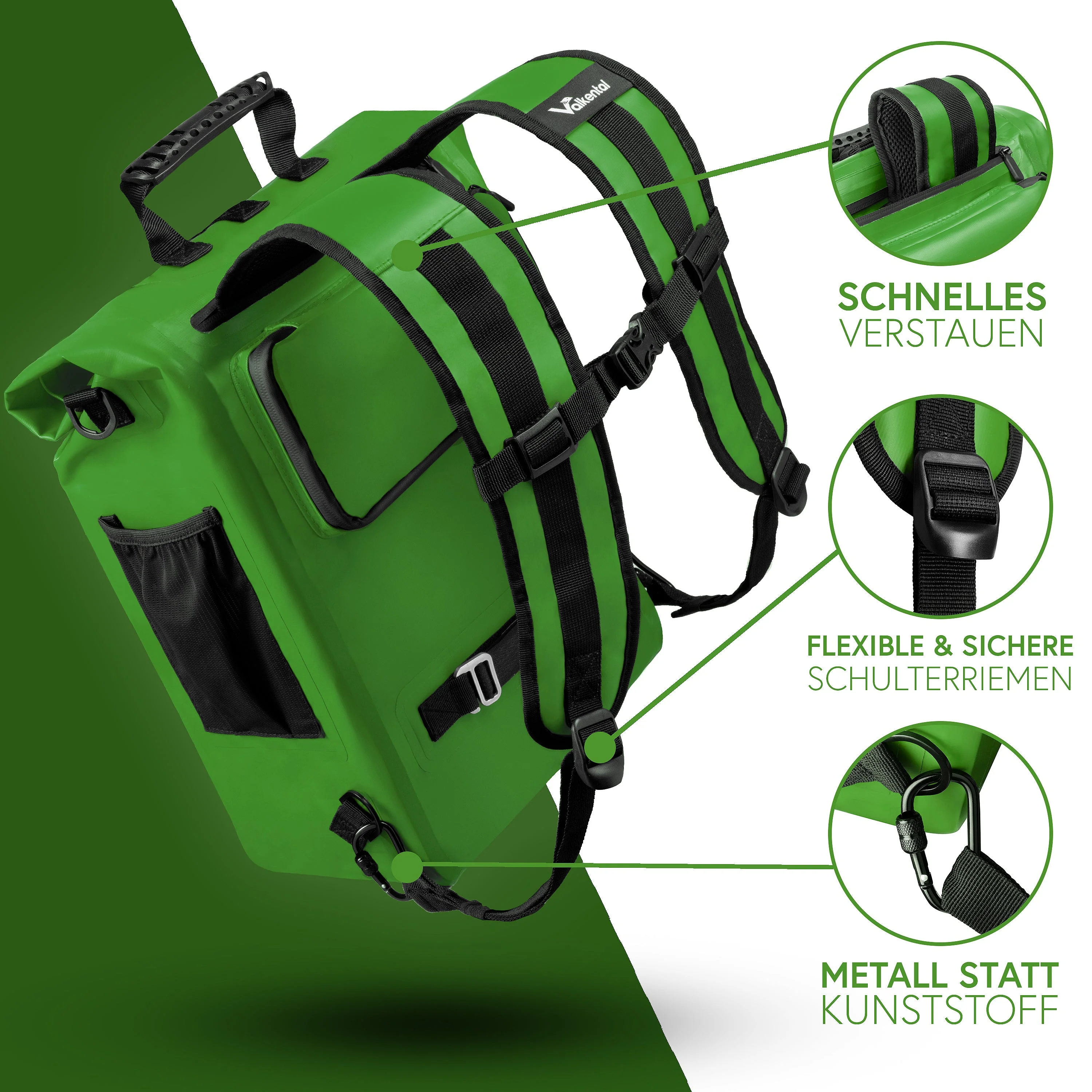 ValkOne 3in1 Fahrradtasche - perfekt für deinen Alltag! | Bundle - Image 9