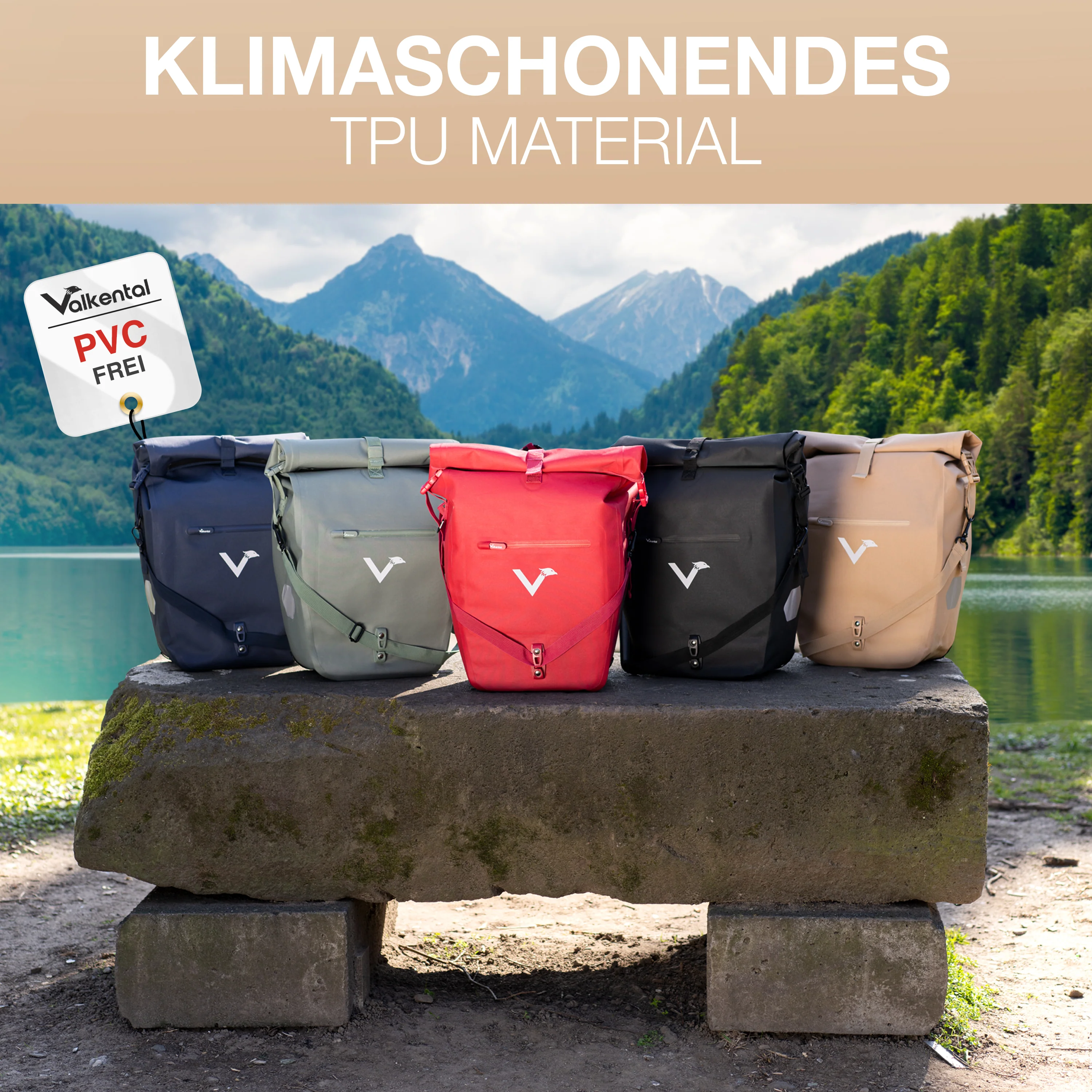 Bike Bag Urban - Praktische 2in1 Gepäckträgertasche im urbanen Look - Image 18