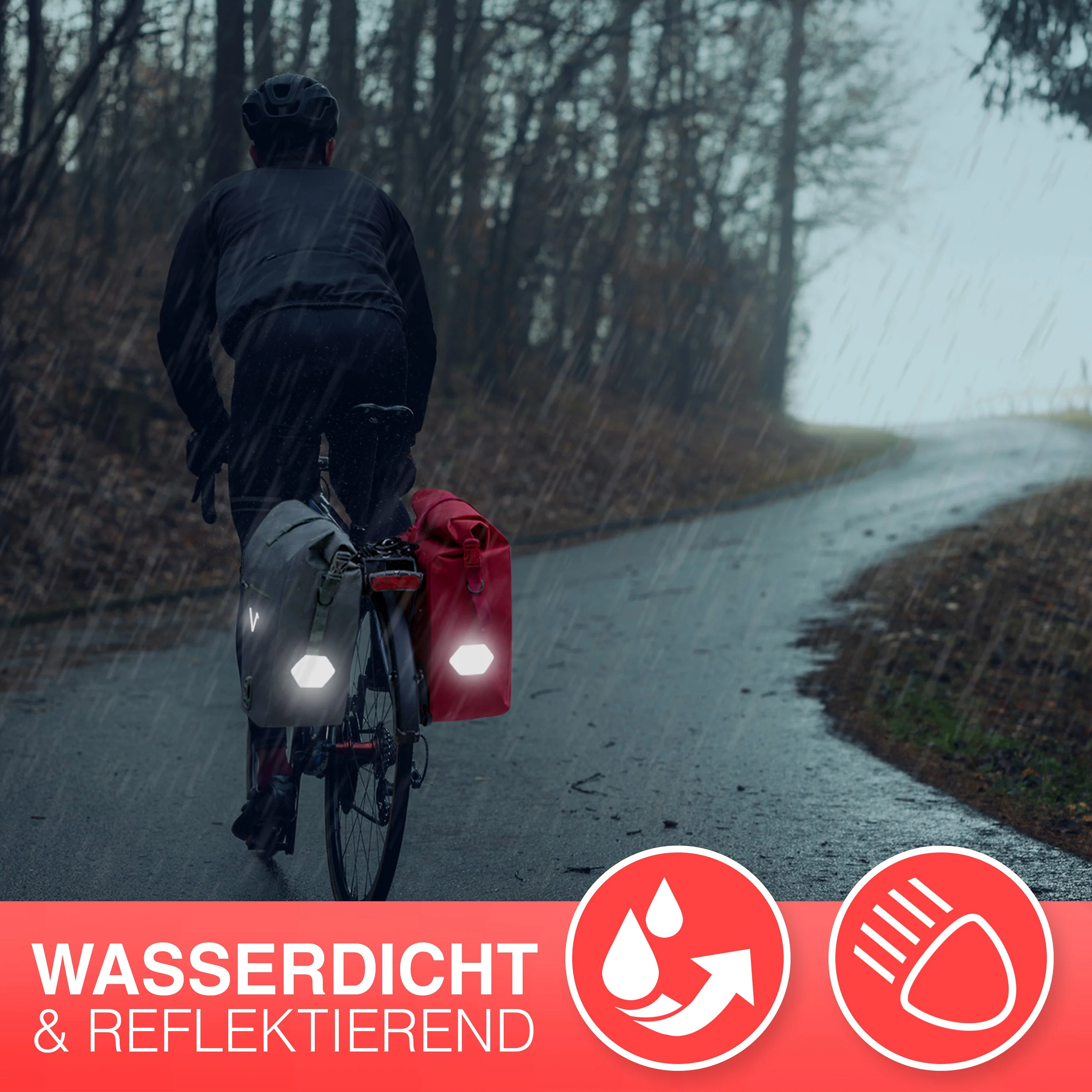 ValkOcean - Praktische & schicke 2in1 Gepäckträgertasche | Bundle - Image 11