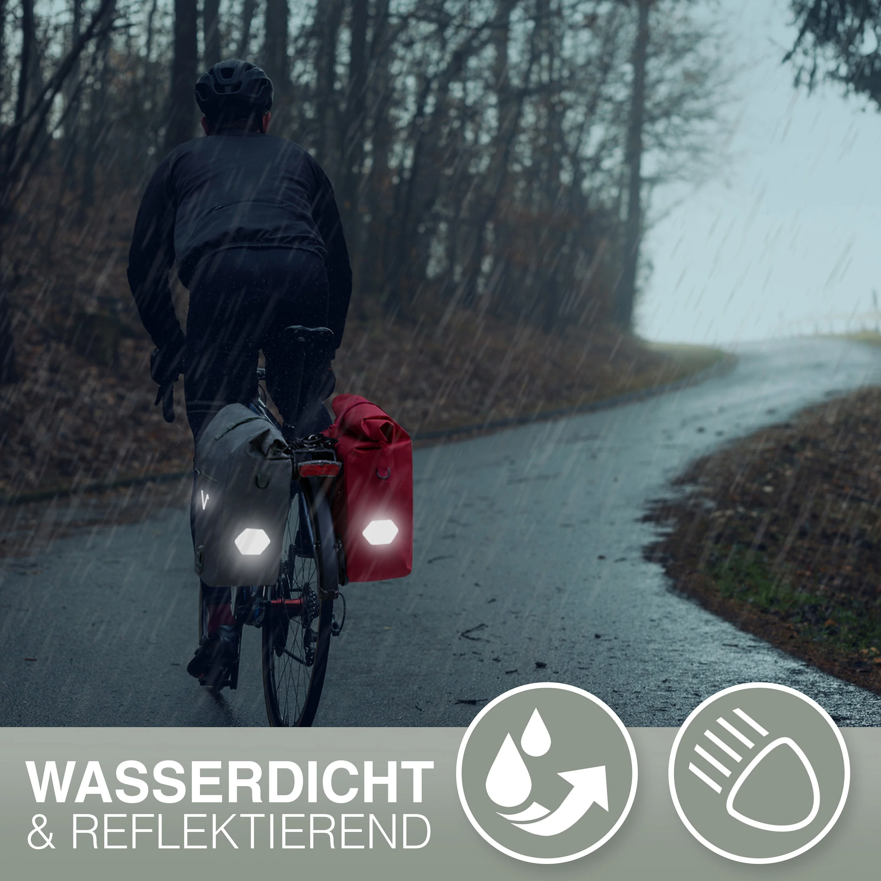 ValkOcean - Praktische & schicke 2in1 Gepäckträgertasche | Bundle - Image 5