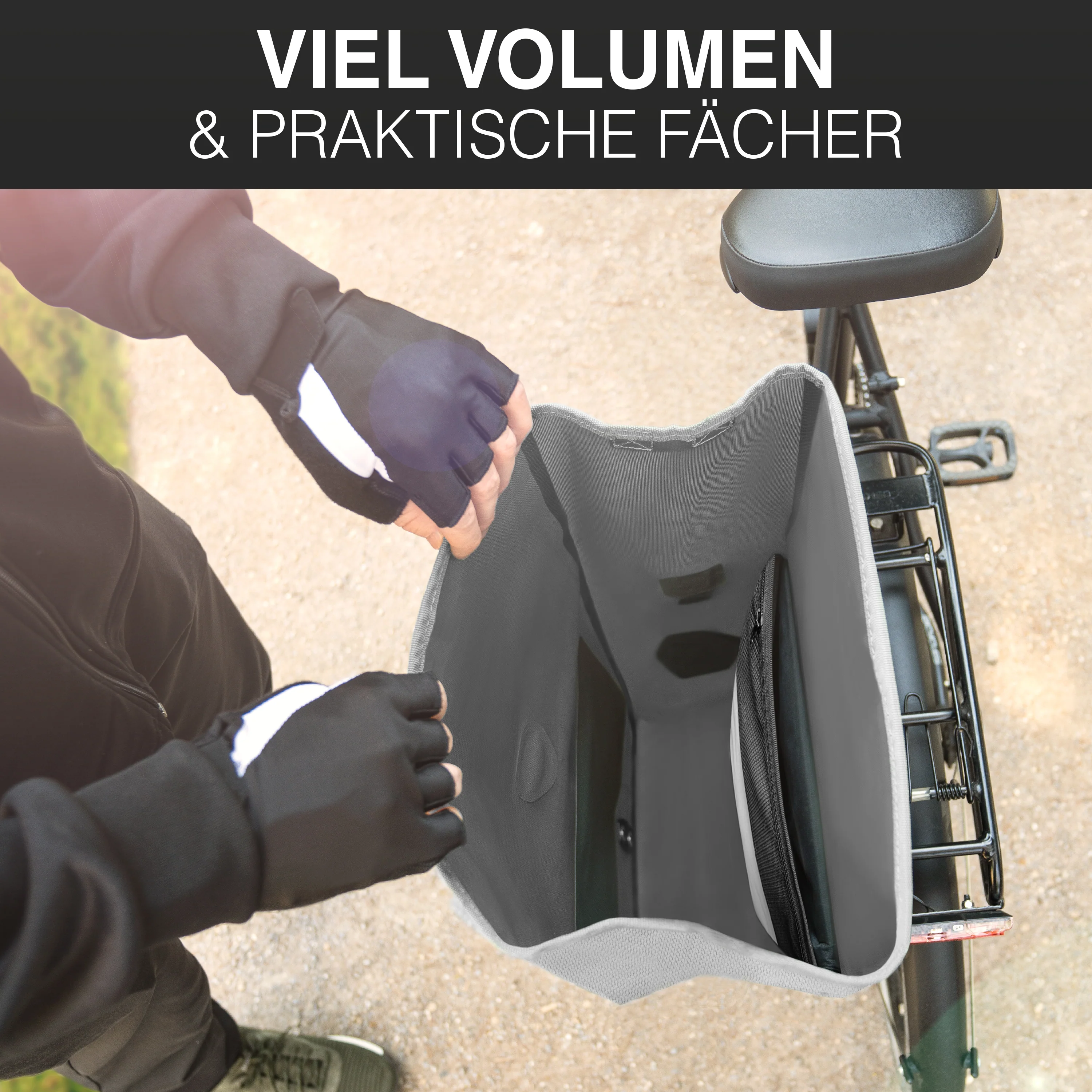 ValkOcean Gepäckträgertasche aus TPU Material - B-Ware - Image 17