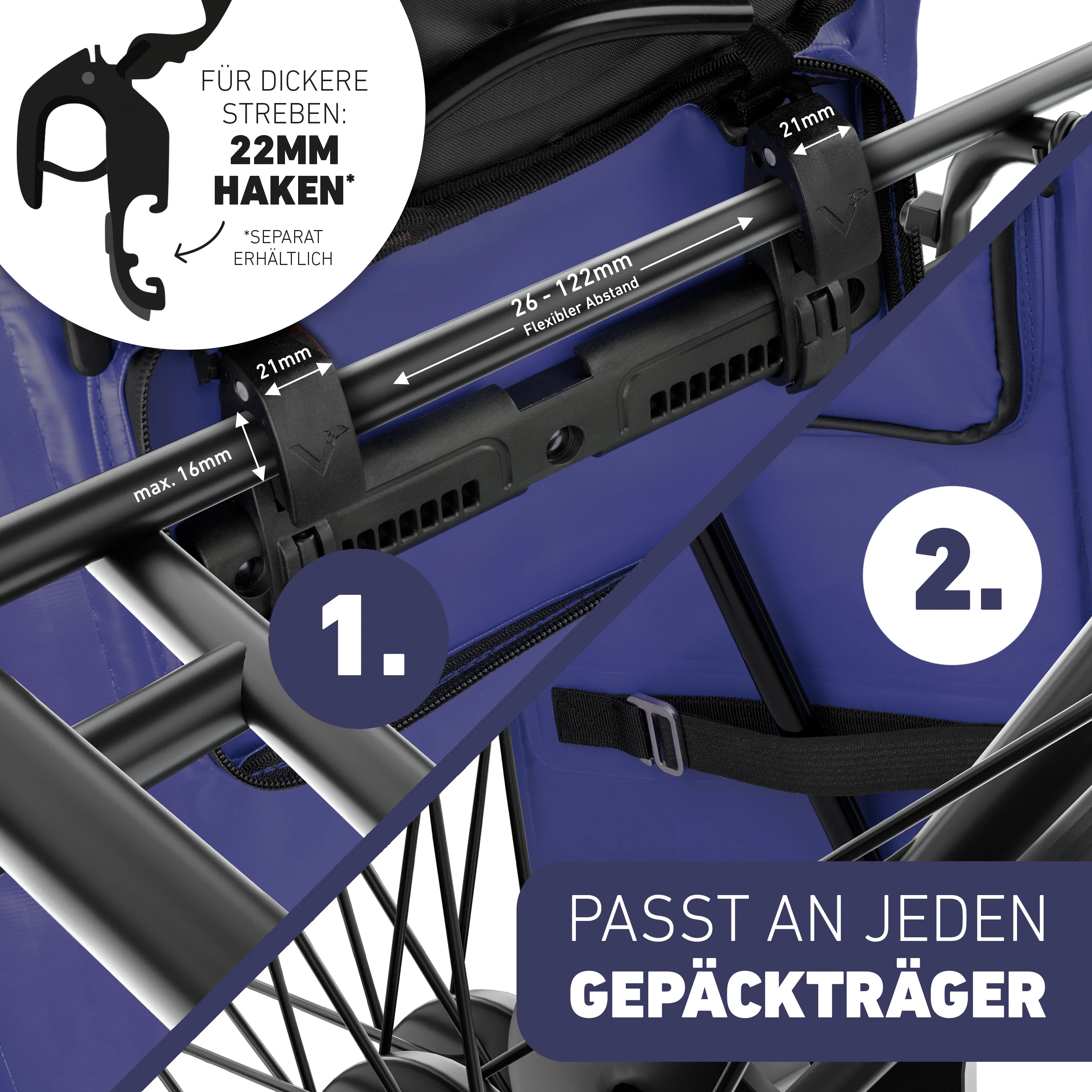 ValkOne Light - 3in1 Fahrradtasche - perfekt für deinen Alltag! - Image 13