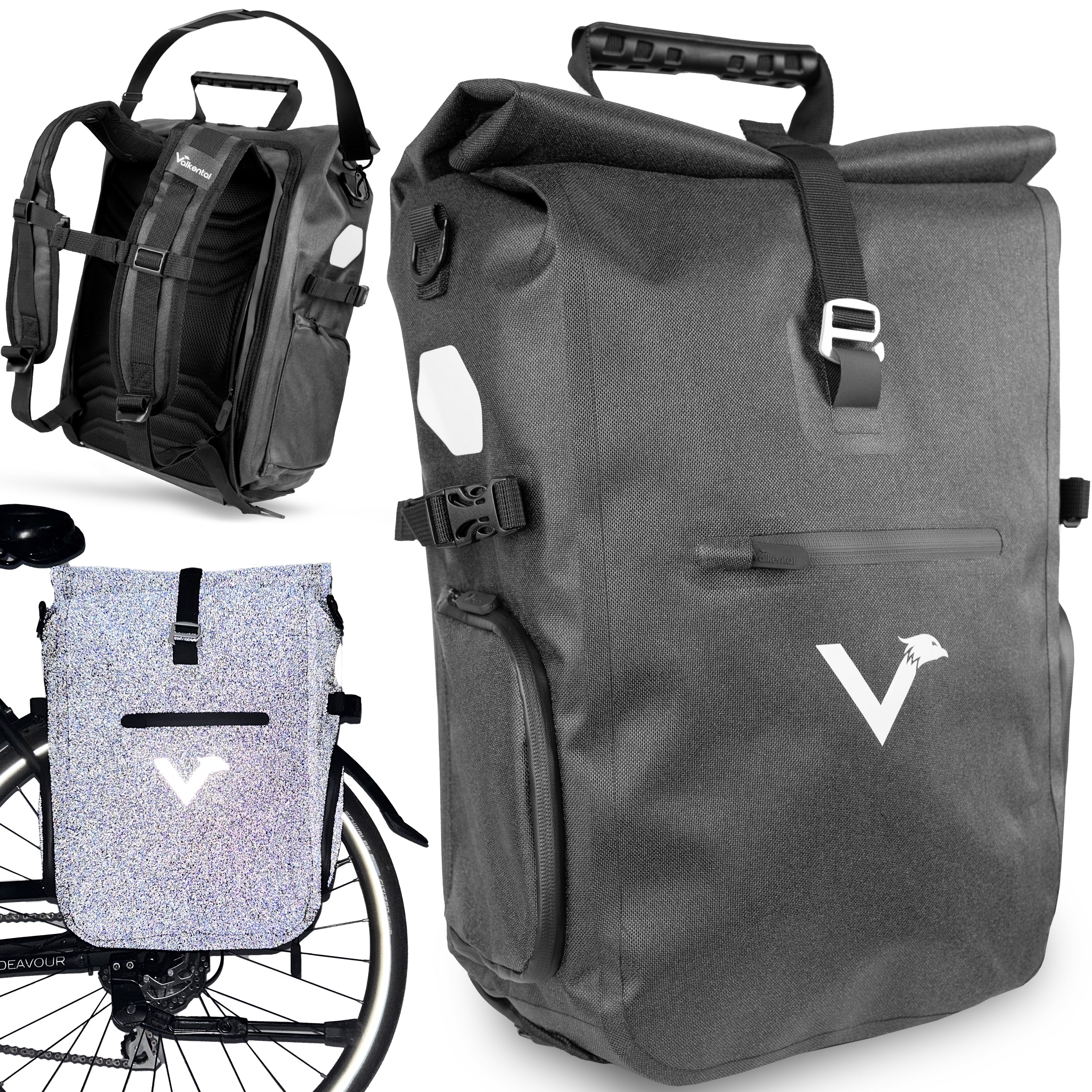 ValkPro 3in1 Fahrradtasche - hochfunktionales Multitalent - Image 29