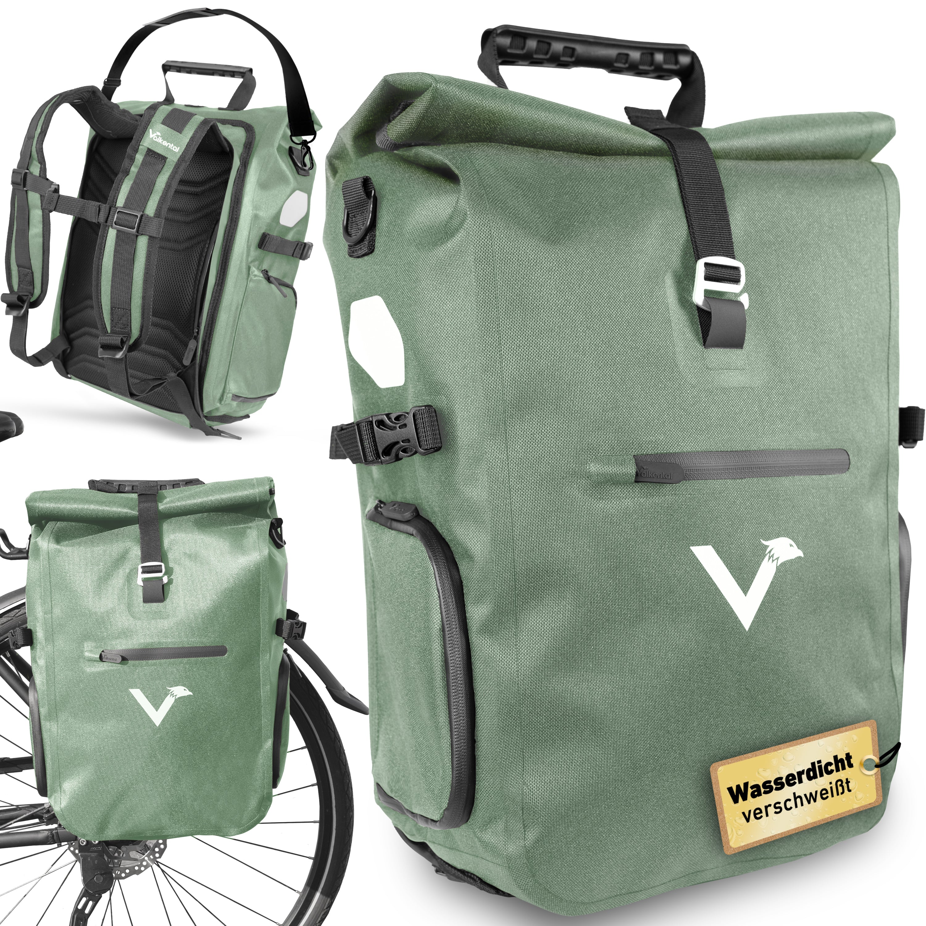 ValkPro 3in1 Fahrradtasche - hochfunktionales Multitalent - Image 43