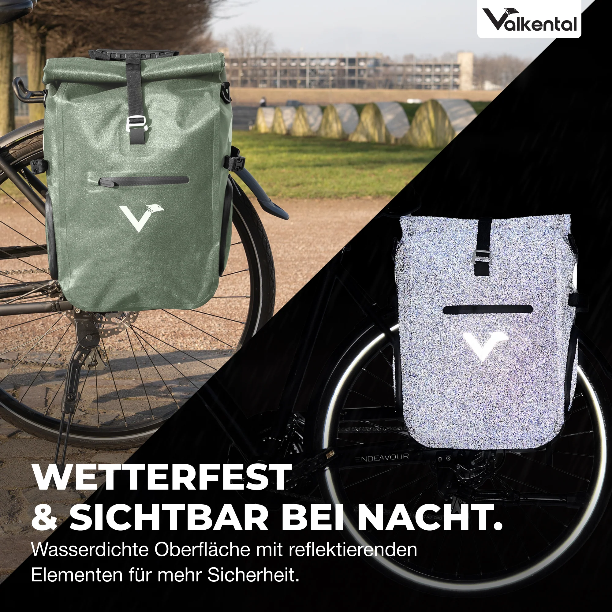 ValkPro 3in1 Fahrradtasche - hochfunktionales Multitalent - Image 55