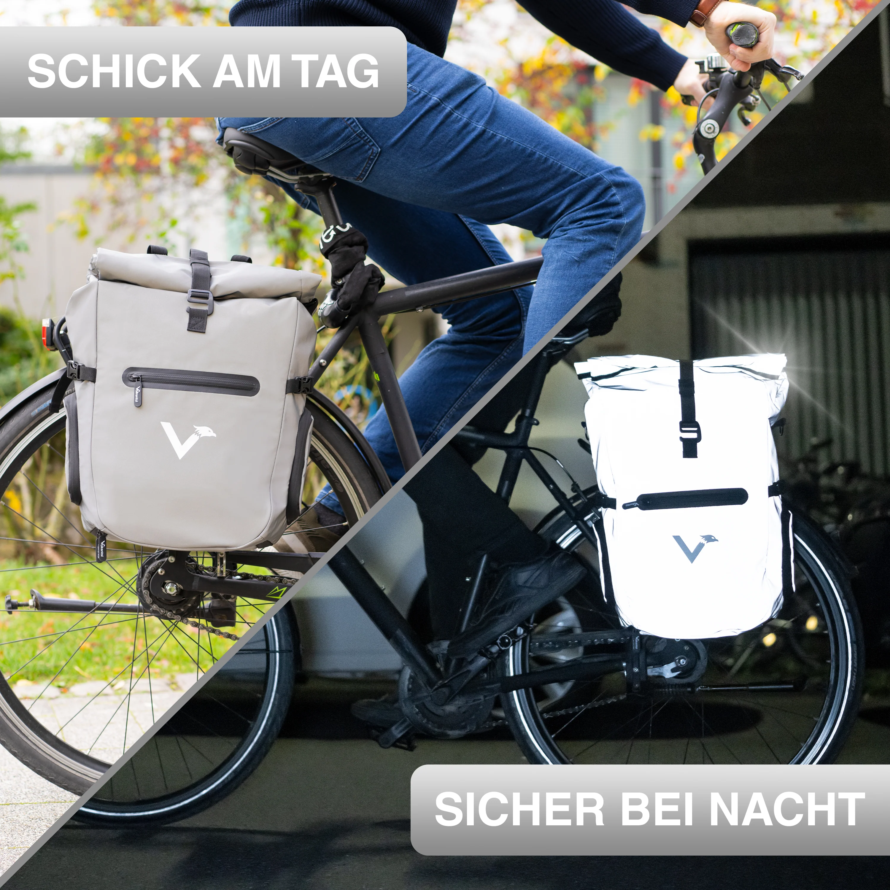 ValkPro 3in1 Fahrradtasche - hochfunktionales Multitalent - B-WARE - Image 20