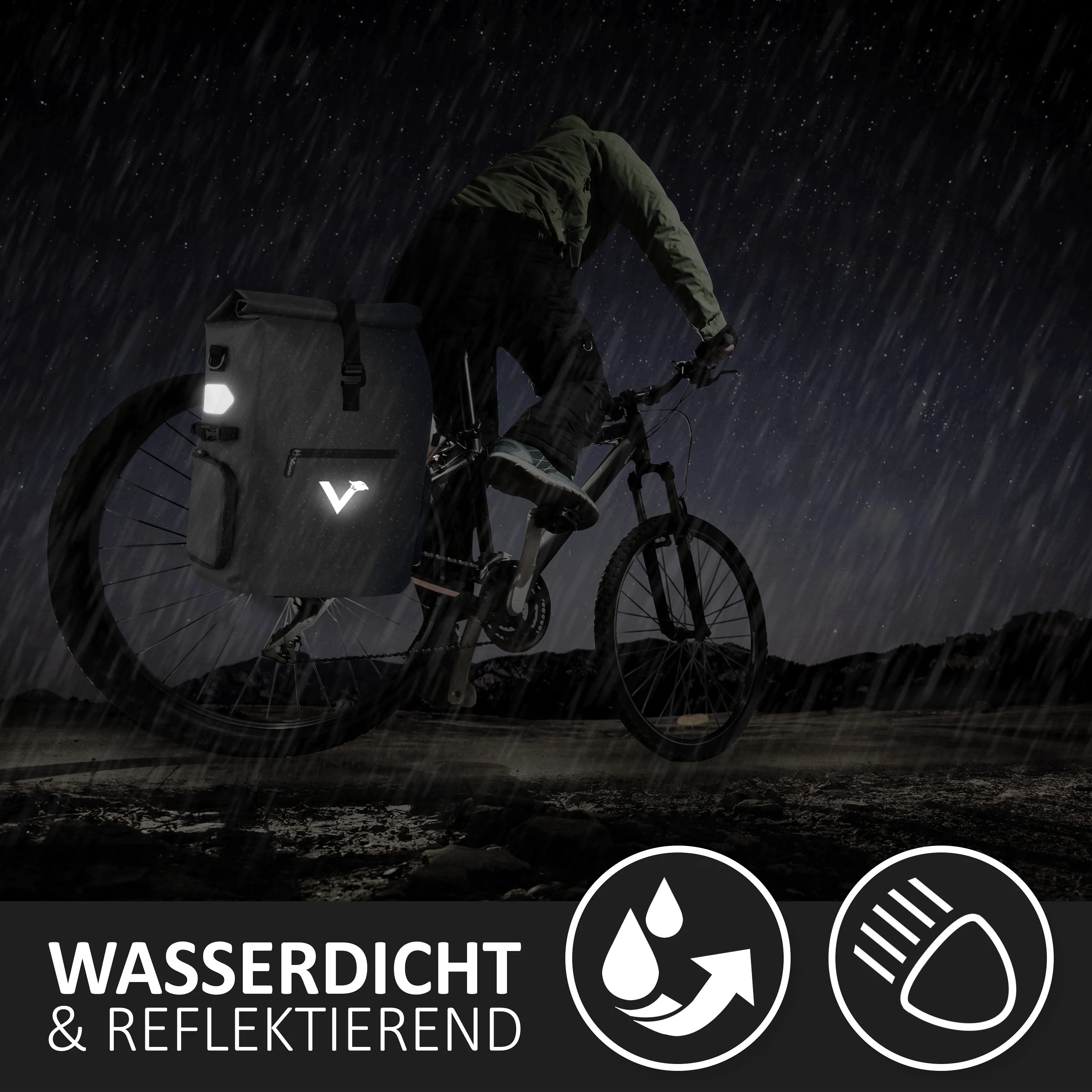 ValkPro 3in1 Fahrradtasche - hochfunktionales Multitalent - B-WARE - Image 27
