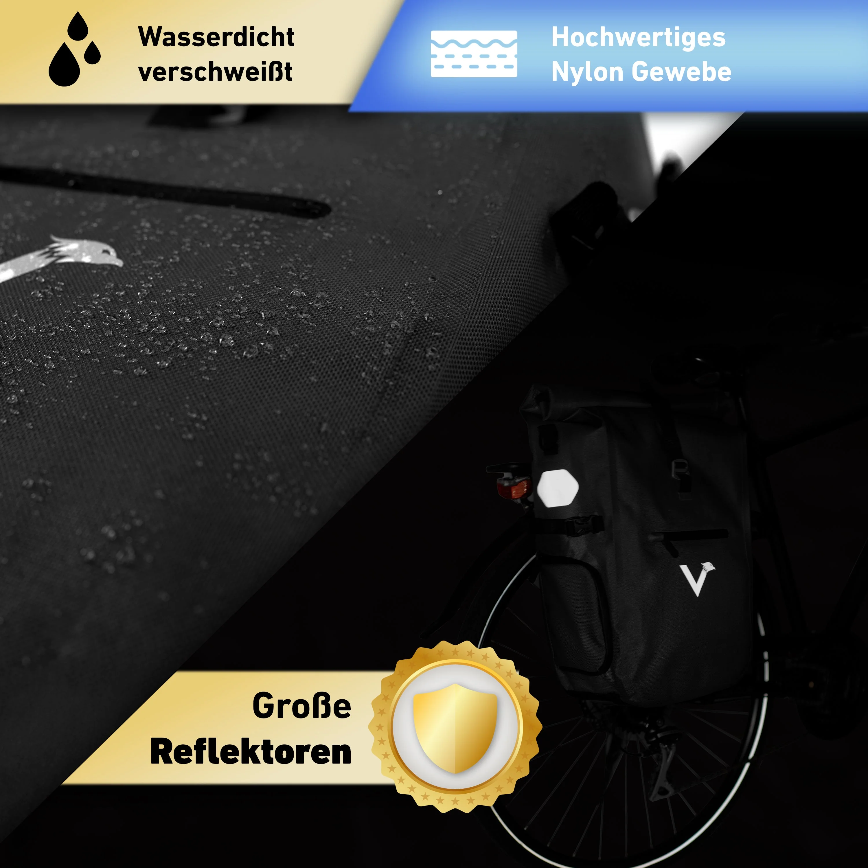 ValkPro 3in1 Fahrradtasche - hochfunktionales Multitalent | Bundle - Image 20