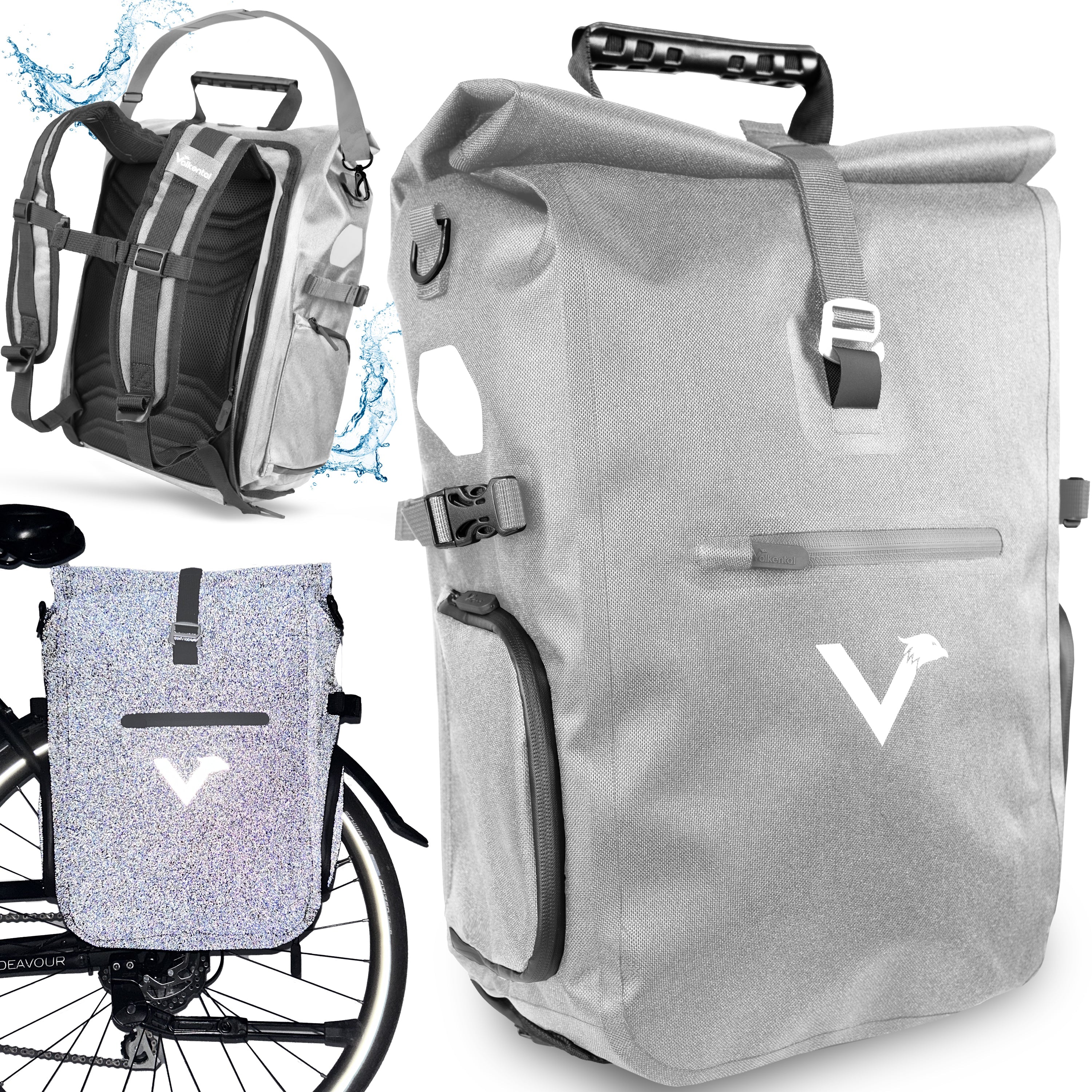 ValkPro 3in1 Fahrradtasche - hochfunktionales Multitalent | Bundle - Image 29
