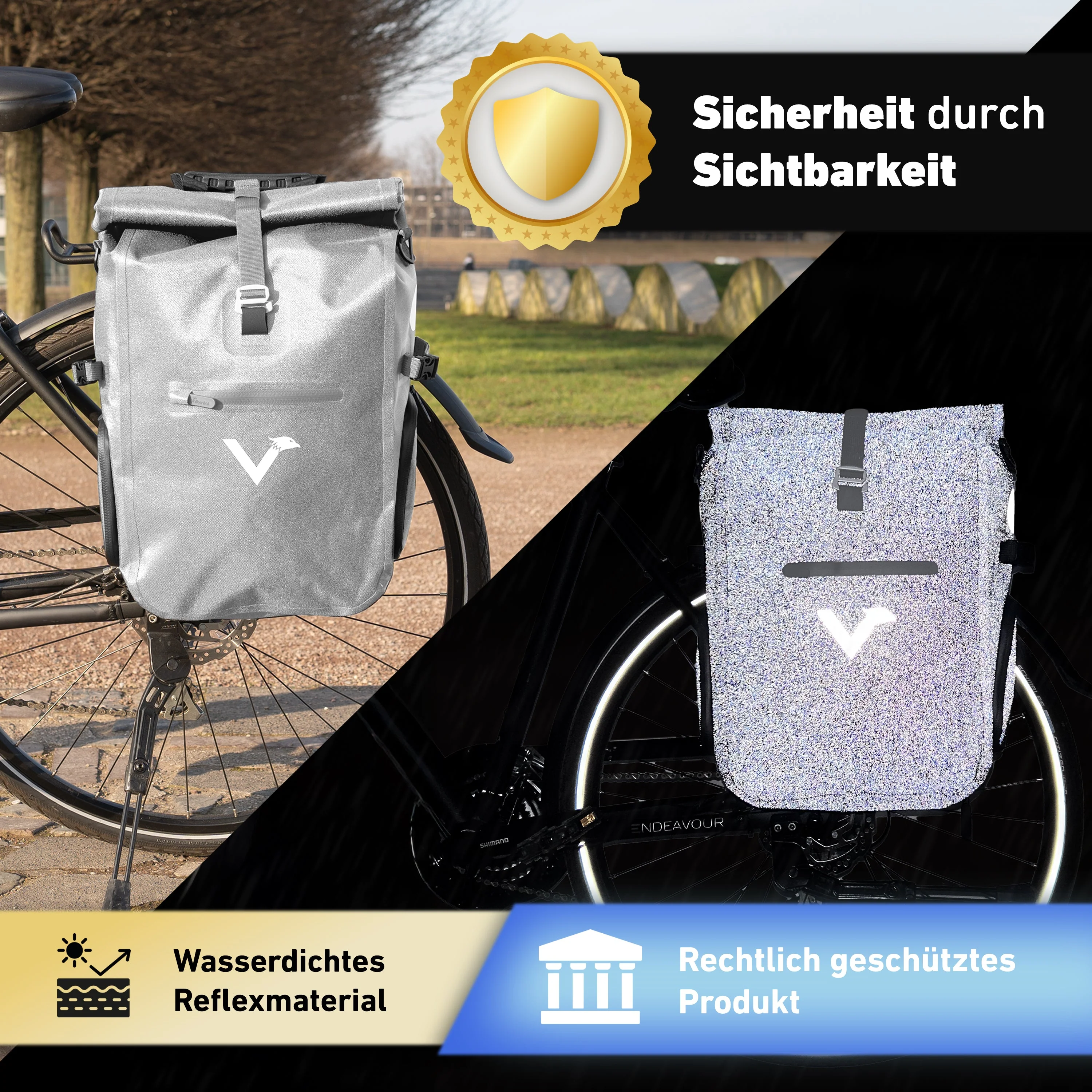 ValkPro 3in1 Fahrradtasche - hochfunktionales Multitalent | Bundle - Image 30