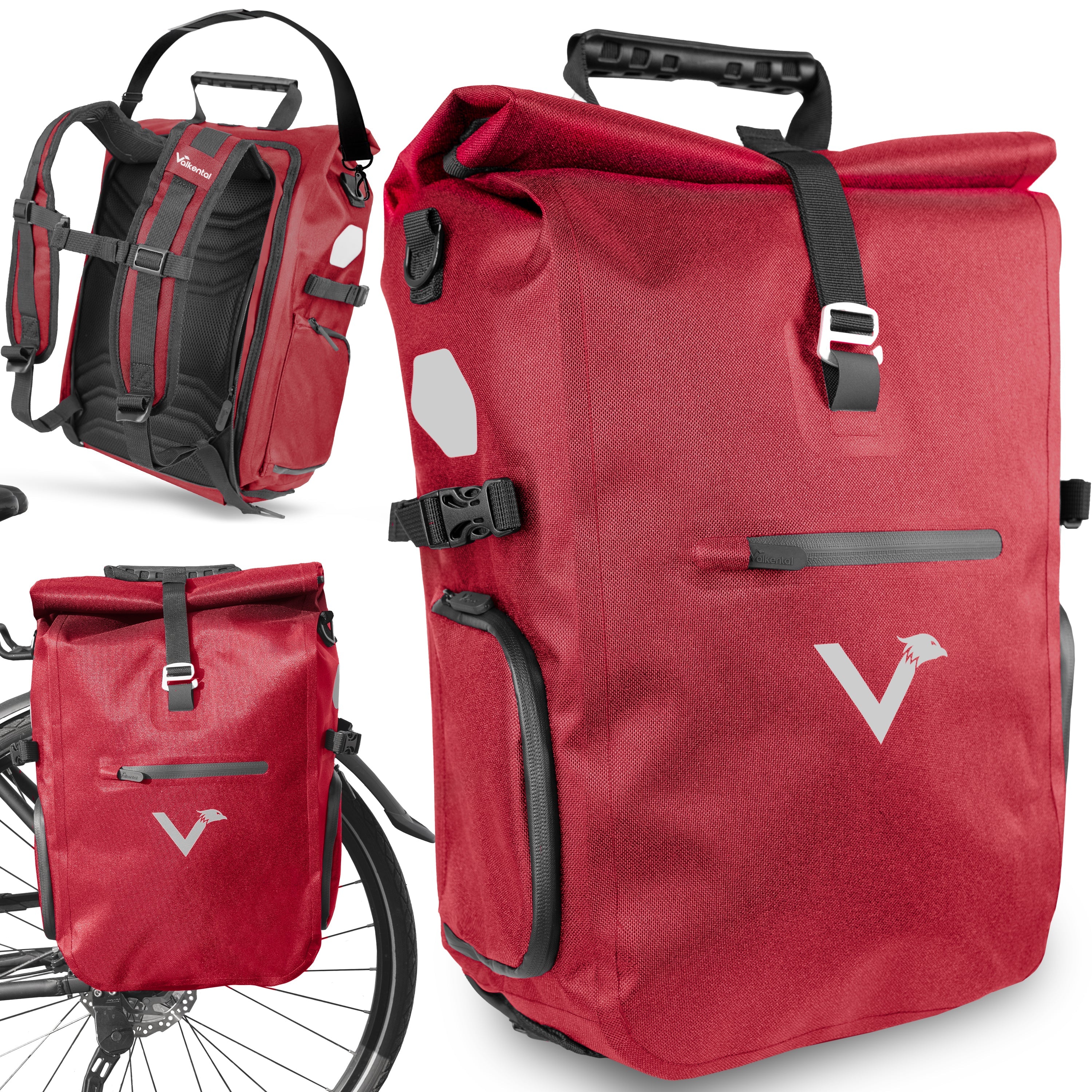 ValkPro 3in1 Fahrradtasche - hochfunktionales Multitalent | Bundle - Image 32