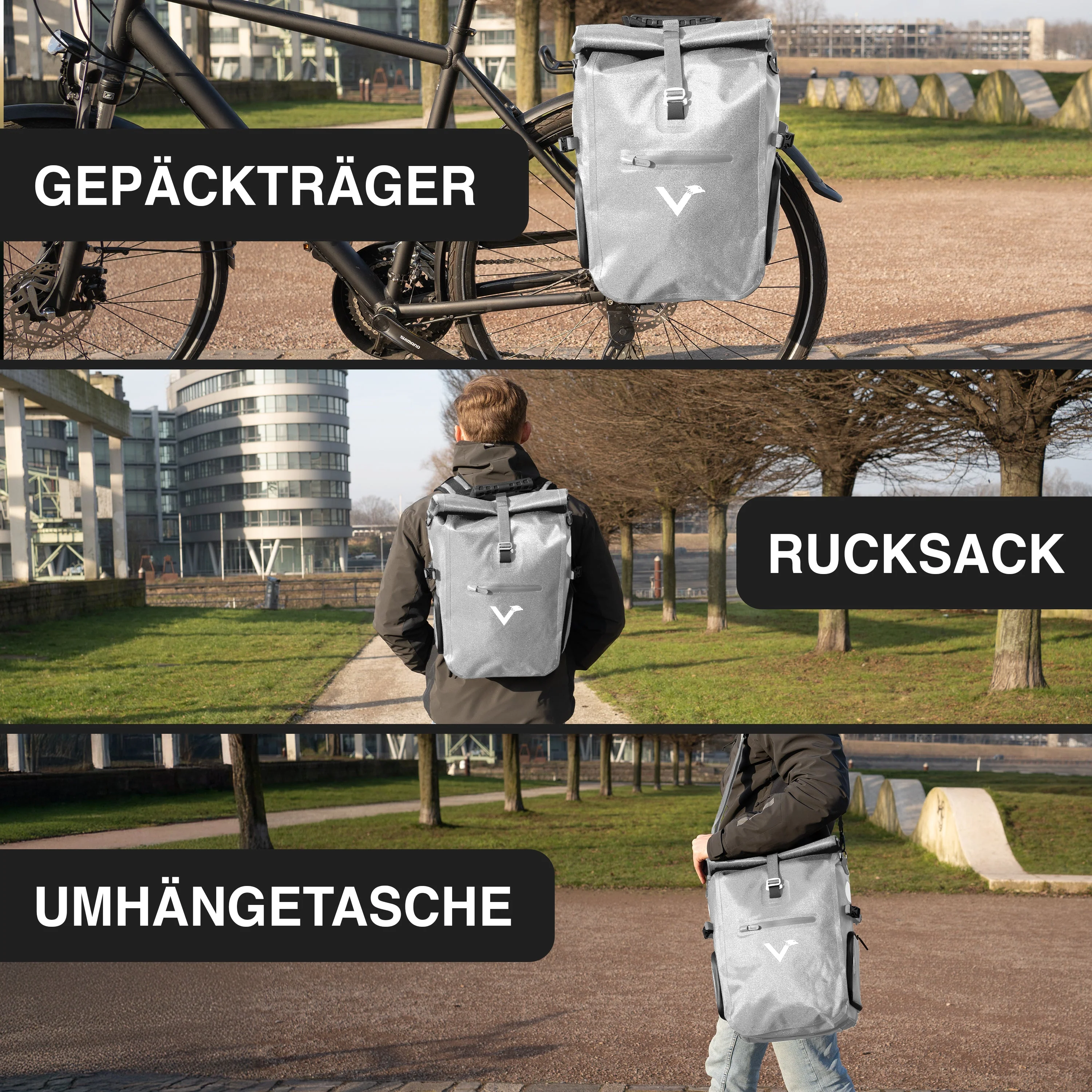 ValkPro 3in1 Fahrradtasche - hochfunktionales Multitalent | Bundle - Image 34