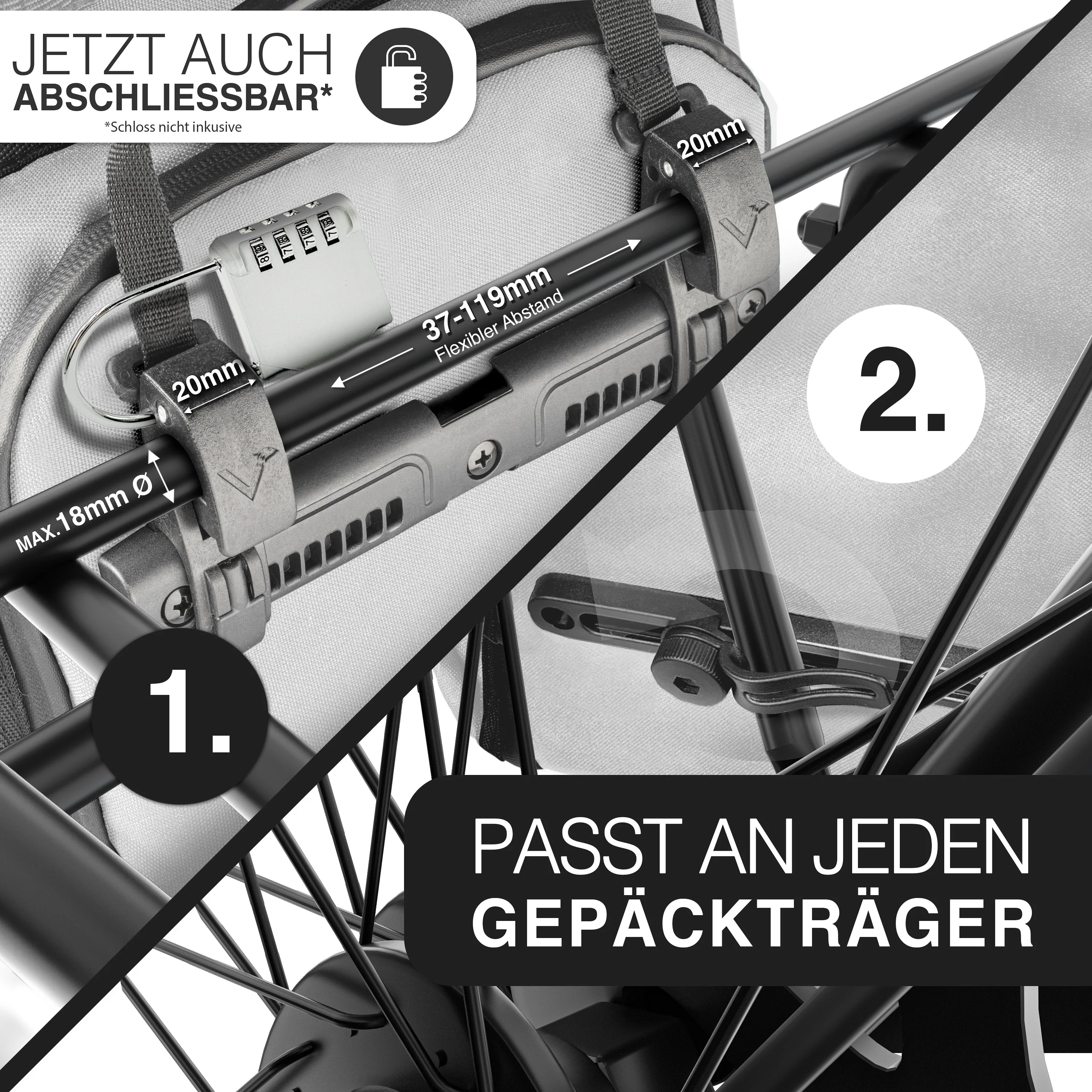 ValkPro 3in1 Fahrradtasche - hochfunktionales Multitalent | Bundle - Image 35