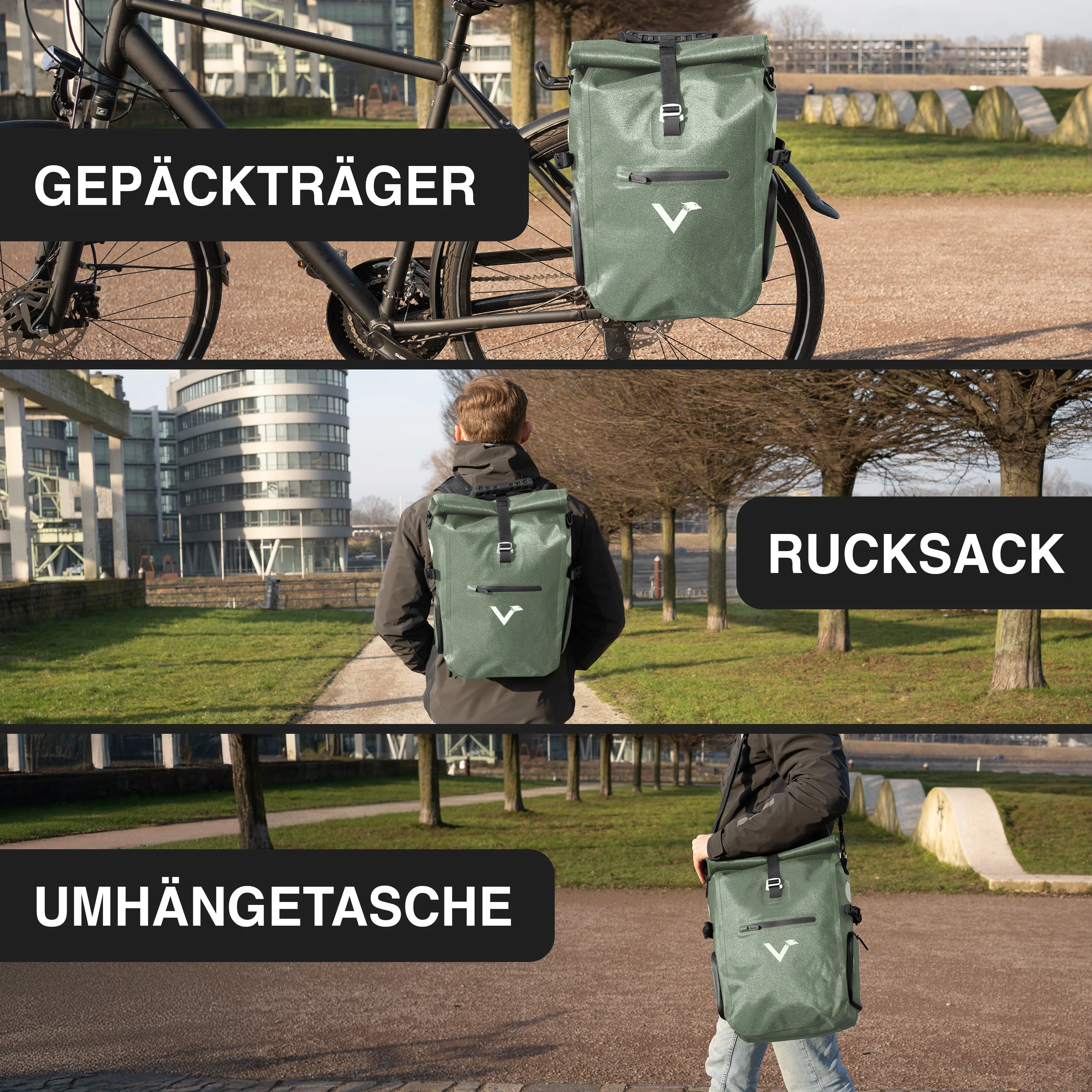 ValkPro 3in1 Fahrradtasche - hochfunktionales Multitalent | Bundle - Image 44