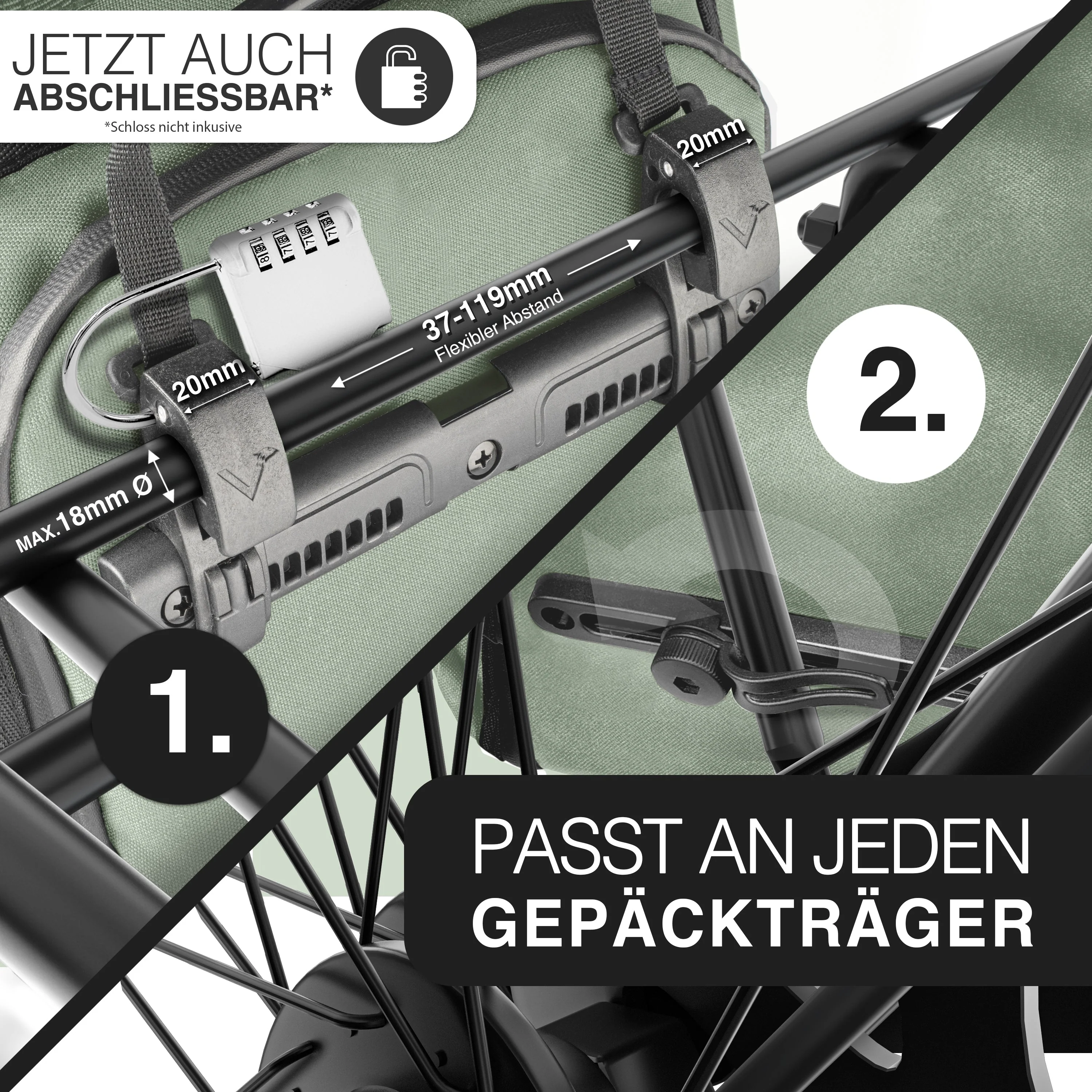 ValkPro 3in1 Fahrradtasche - hochfunktionales Multitalent | Bundle - Image 46