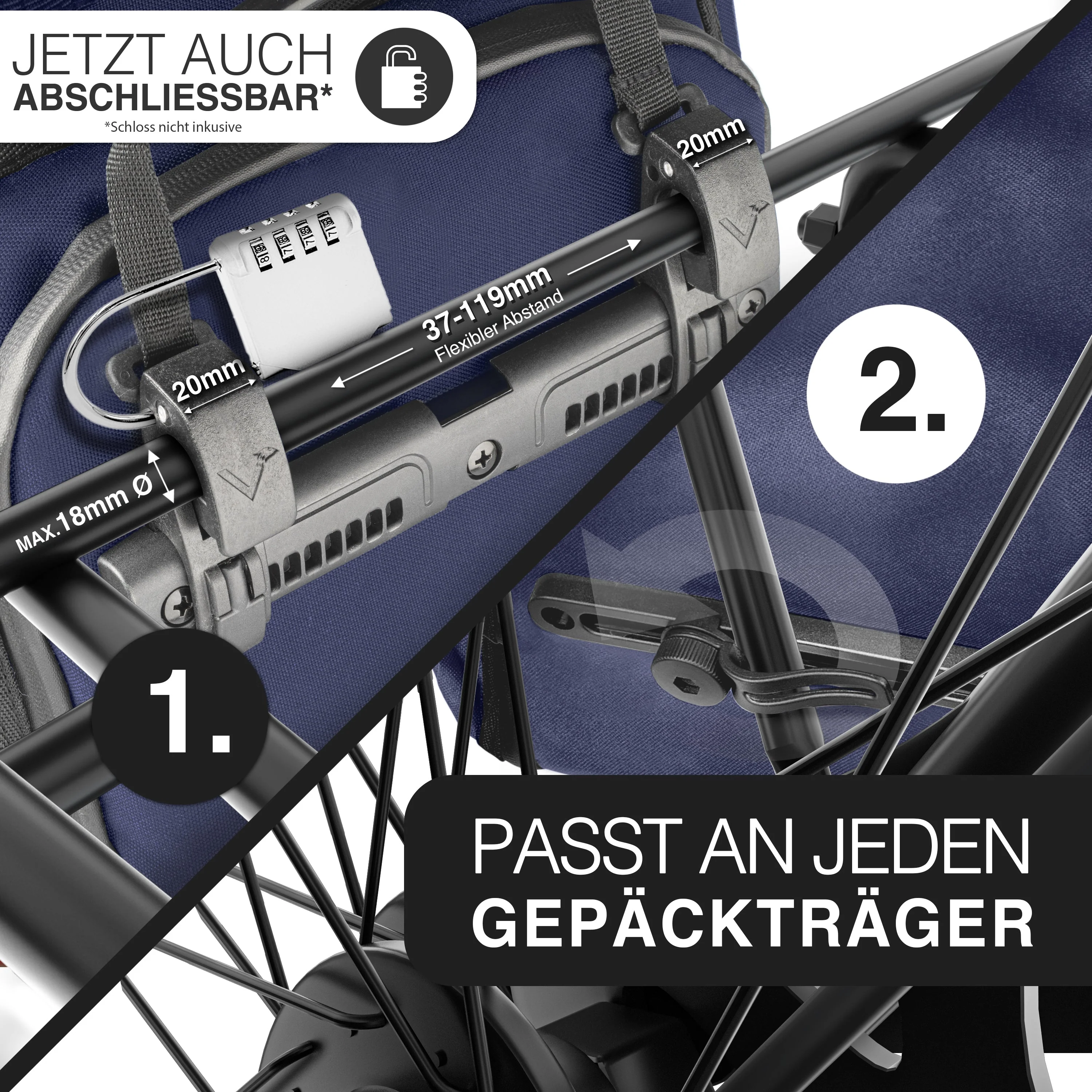 ValkPro 3in1 Fahrradtasche - hochfunktionales Multitalent | Bundle - Image 5