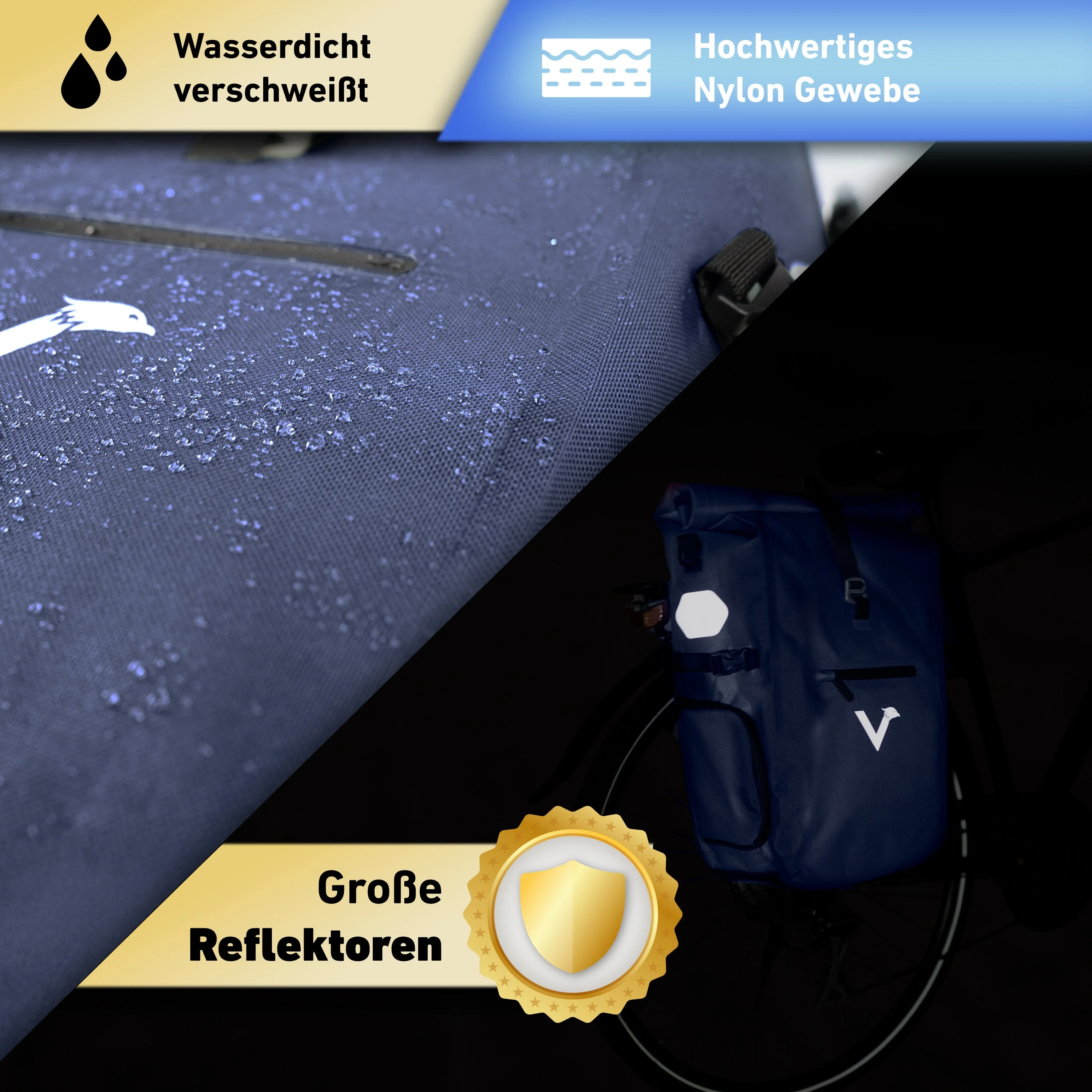 ValkPro 3in1 Fahrradtasche - hochfunktionales Multitalent | Bundle - Image 7