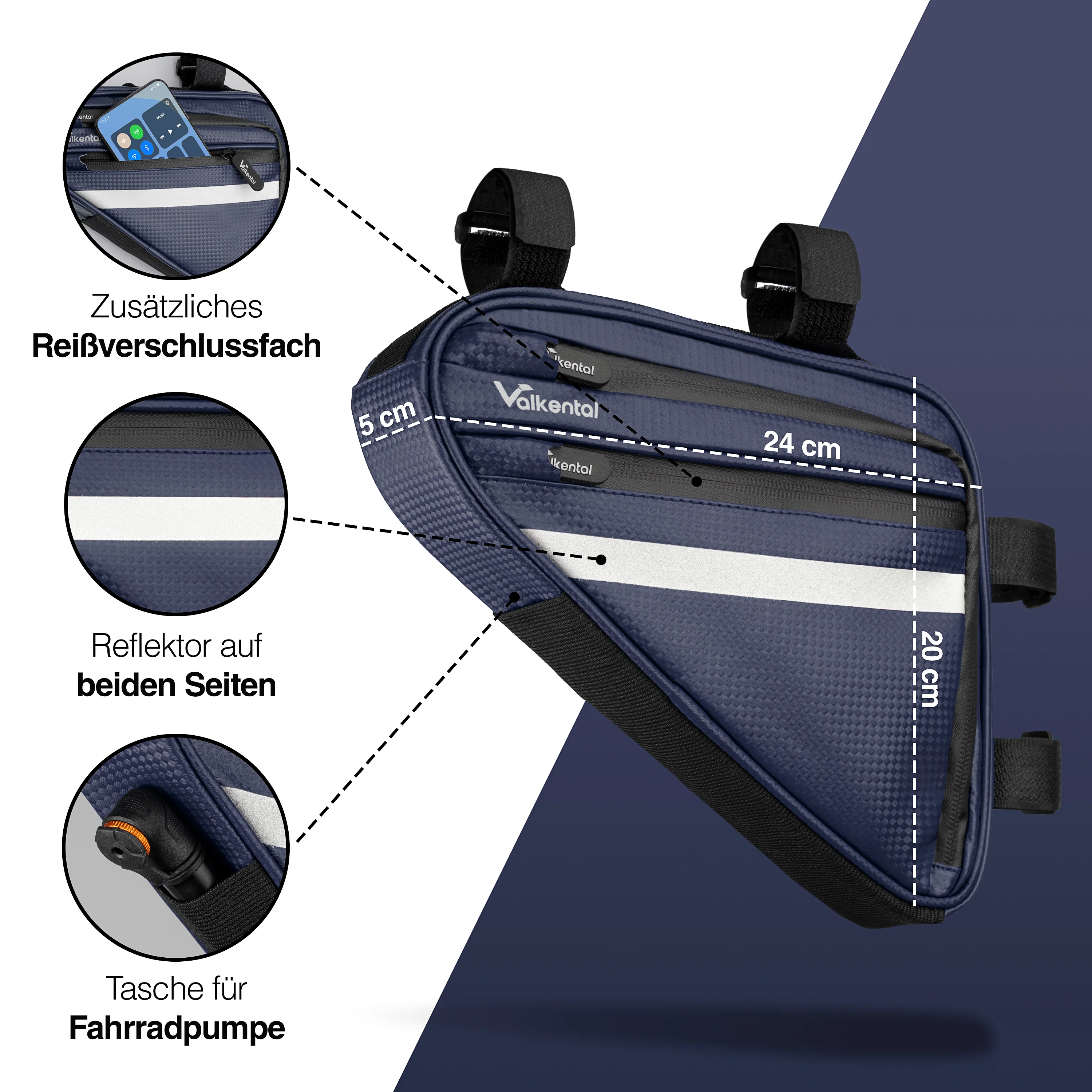 Triangle Bag - Praktische Rahmentasche mit viel Platz - Image 20
