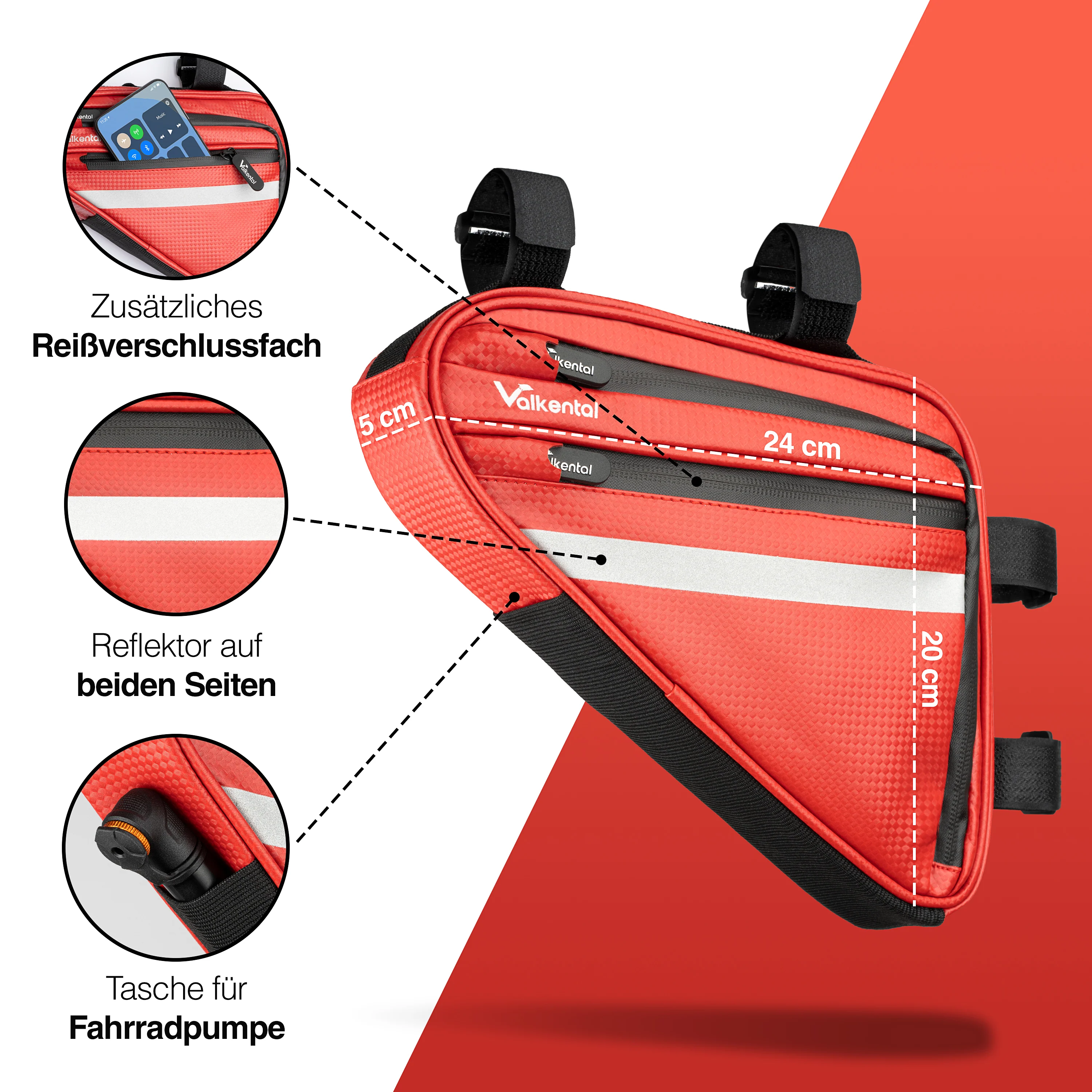 Triangle Bag - Praktische Rahmentasche mit viel Platz - Image 13