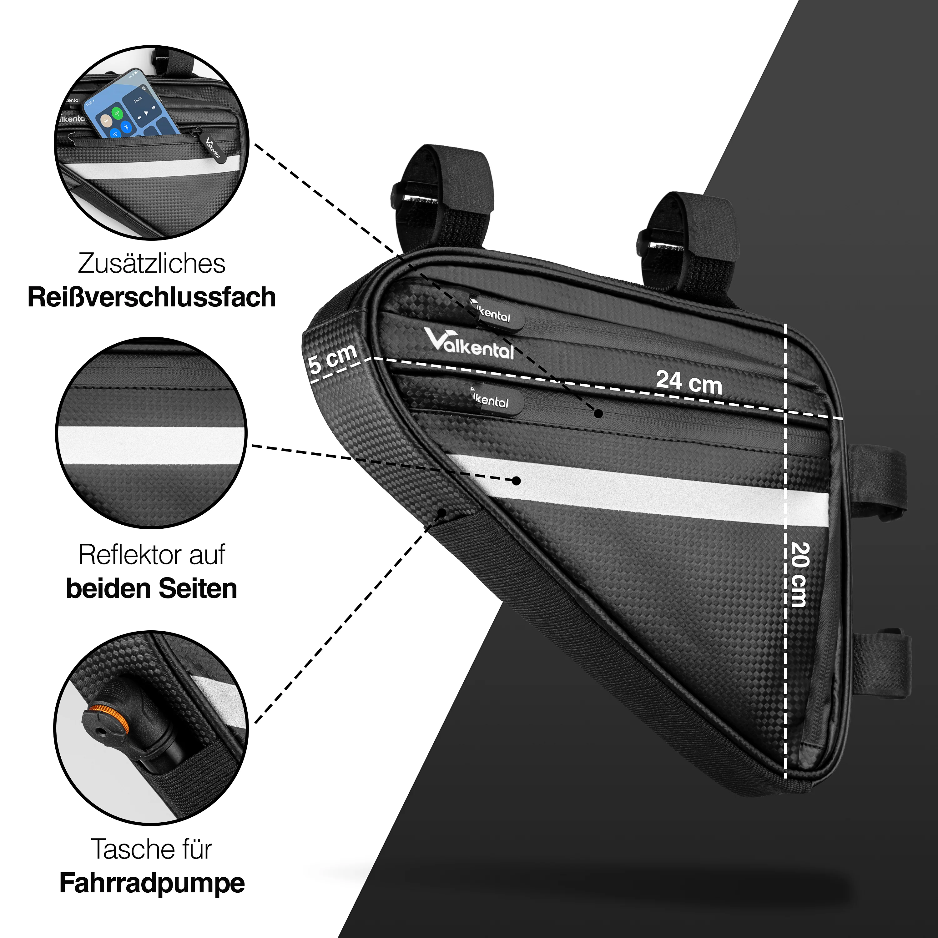 Triangle Bag - Praktische Rahmentasche mit viel Platz - Image 7